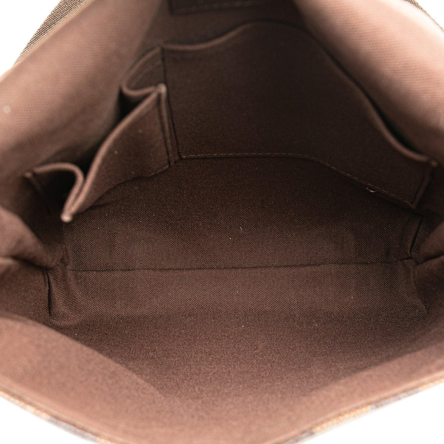 Brown Louis Vuitton Damier Ebene Brooklyn PM Crossbody Bag