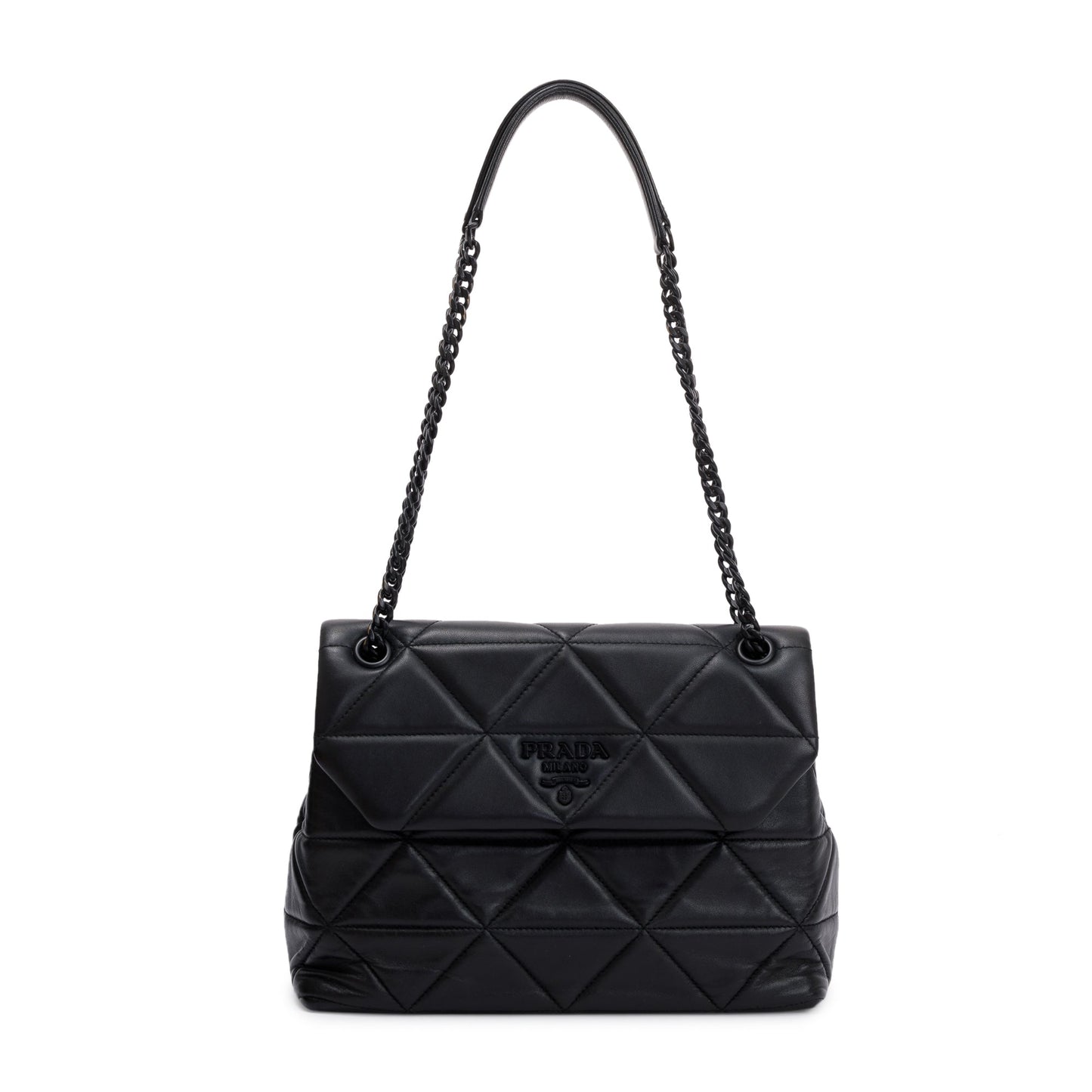 Prada 2020 Black Nappa Leather Spectrum Bag