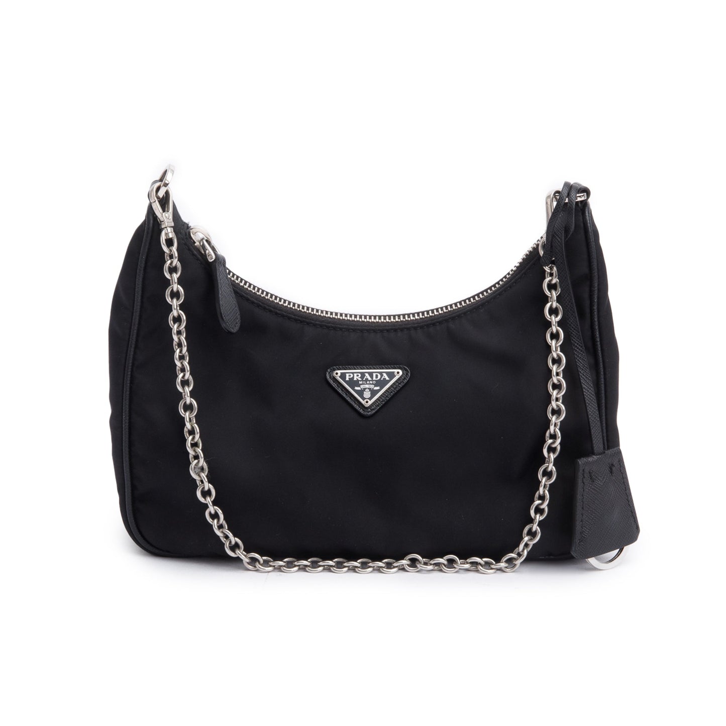 Prada 2020 Black Re-Edition 2005 Re-Nylon Shoulder Bag