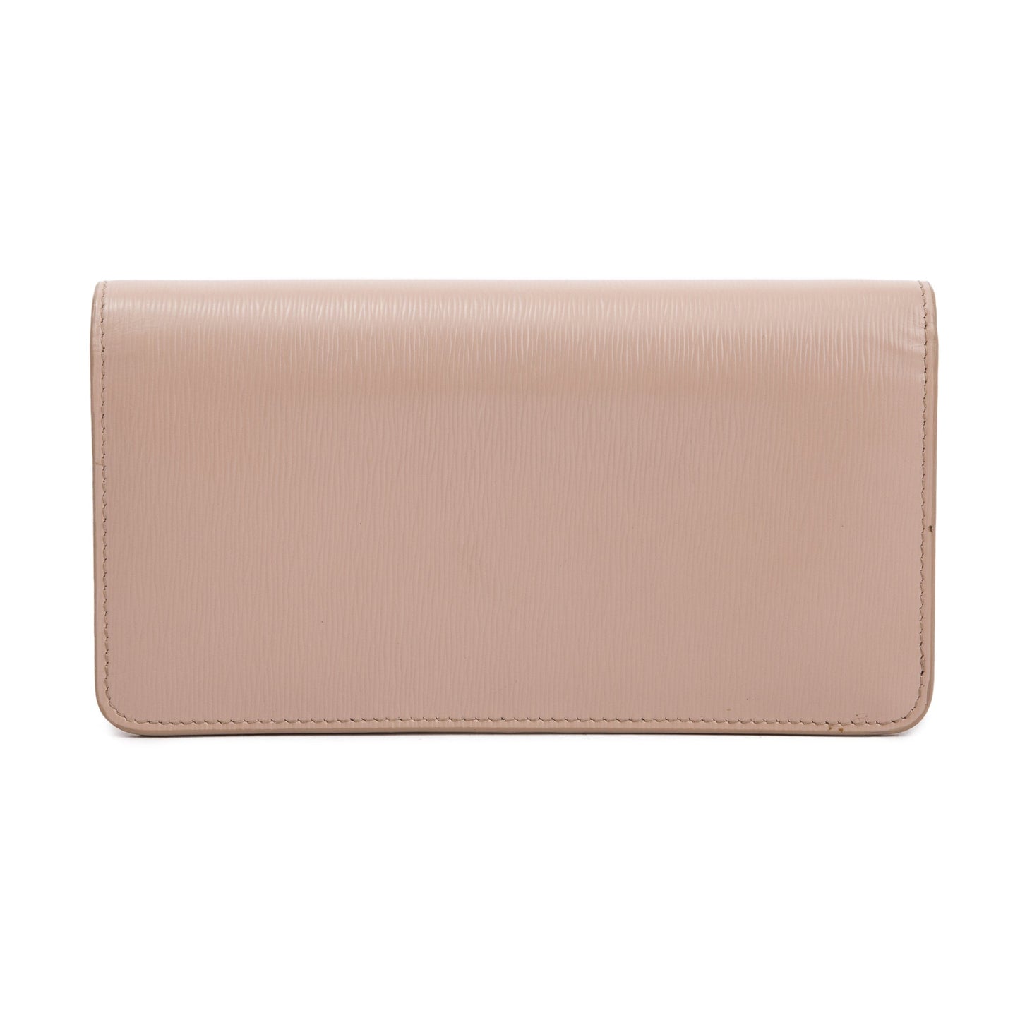 Prada Beige Vitello Move Wallet on Chain