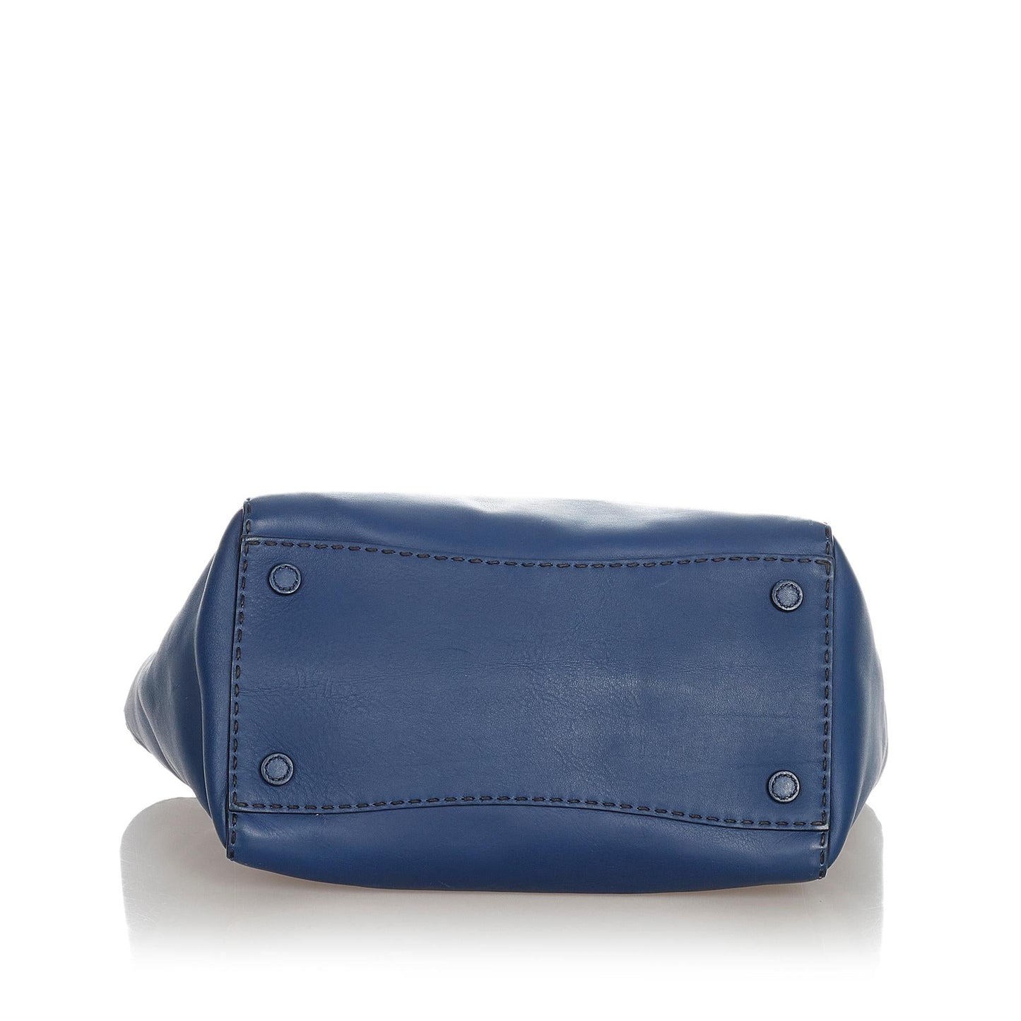Prada Caflskin Stitched Tote Bag (SHG-23376)