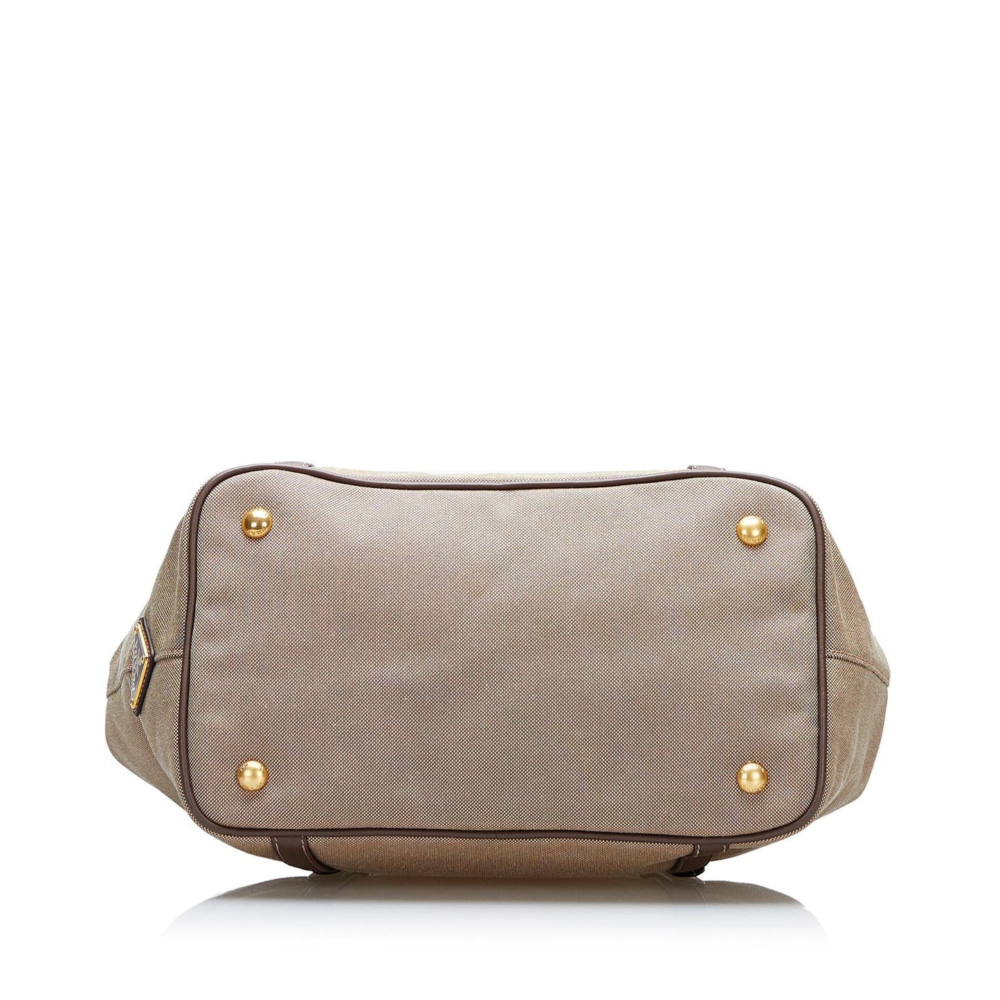 Prada Canapa Logo Satchel (SHG-CQEBmq)