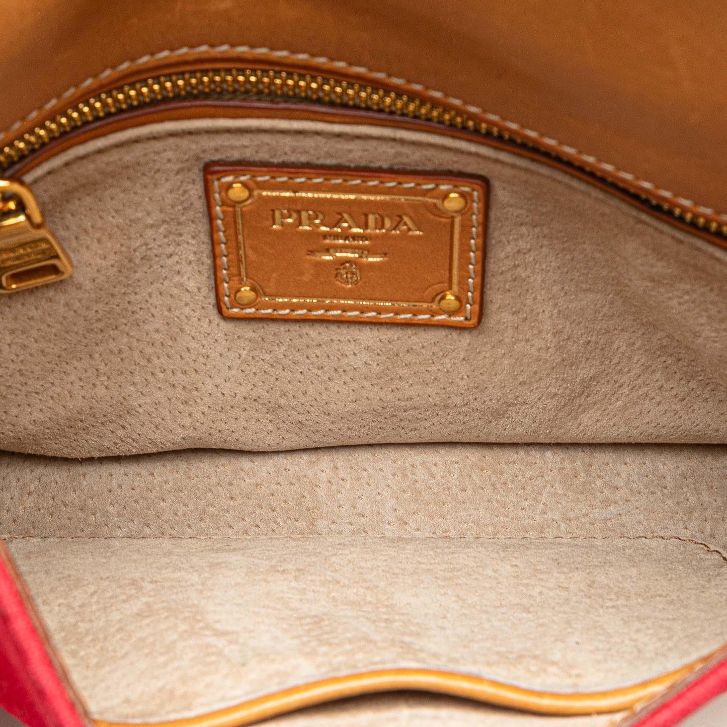 Prada Canapa Righe Crossbody