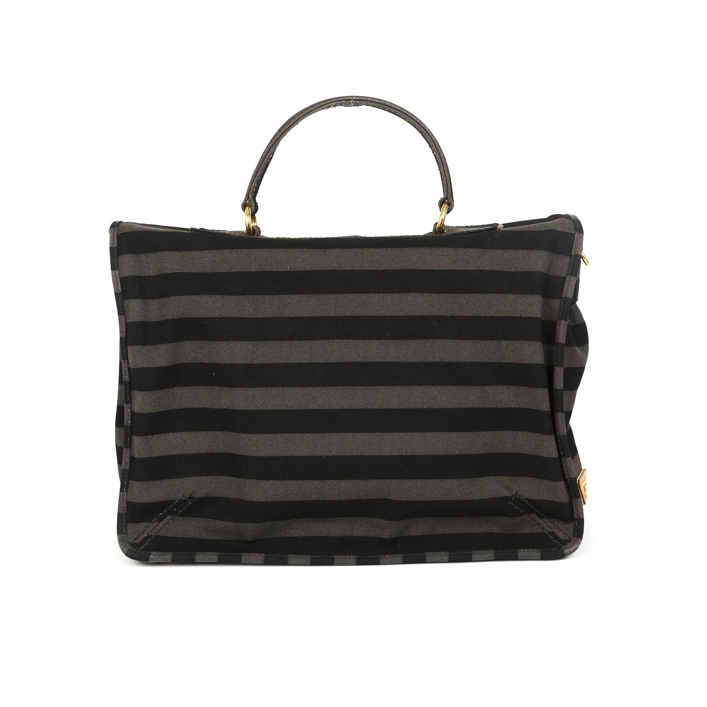 Prada Canapa Stripe Messenger Bag
