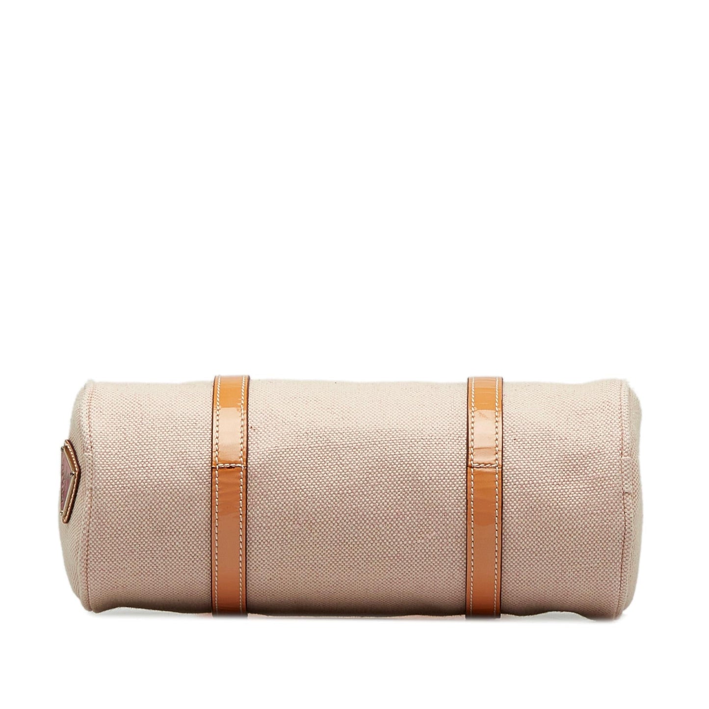 Prada Canvas Barrel Satchel (SHG-ddUVNd)