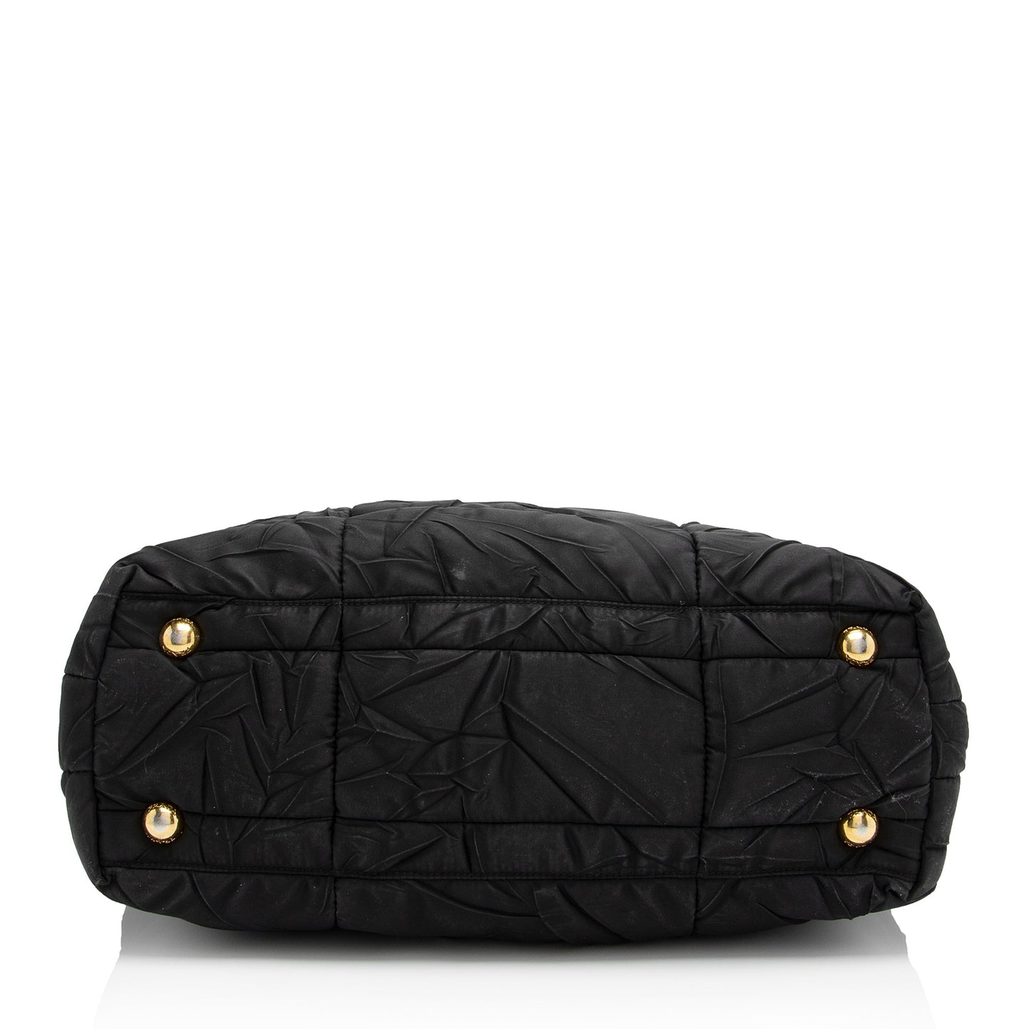 Prada Chevron Quilted Tessuto Convertible Large Tote (SHF-23247)