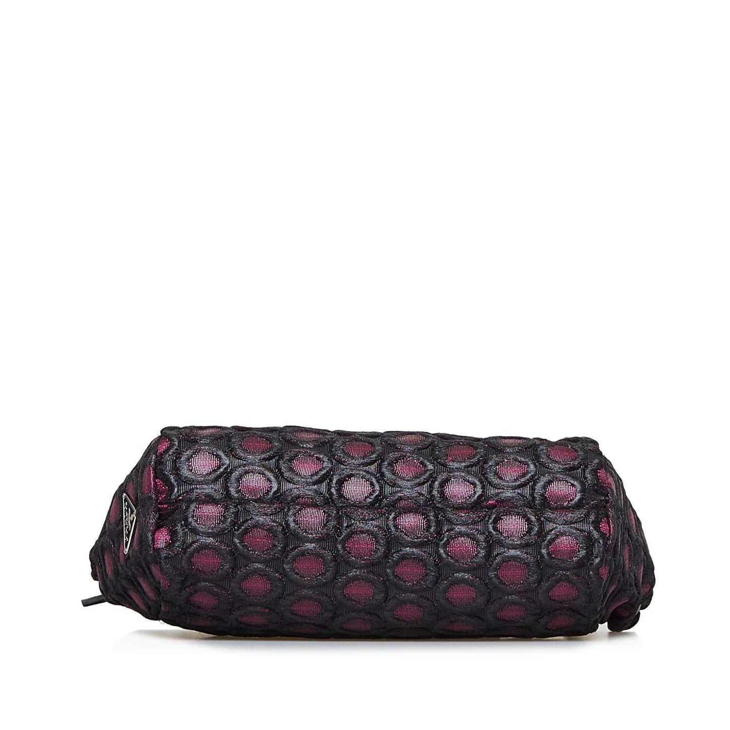 Prada Embroidered Fabric Handbag (SHG-4LhJwo)