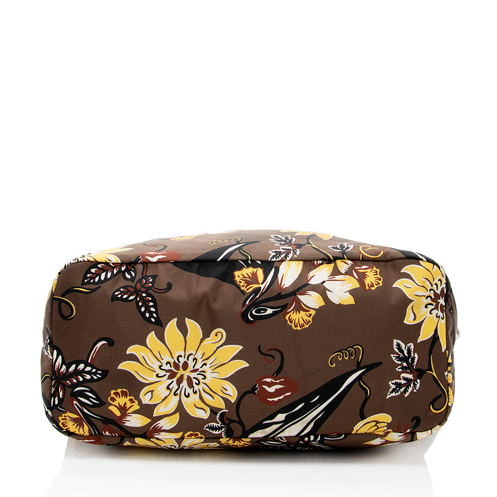 Prada Floral Tessuto Tote - Ewore Bags