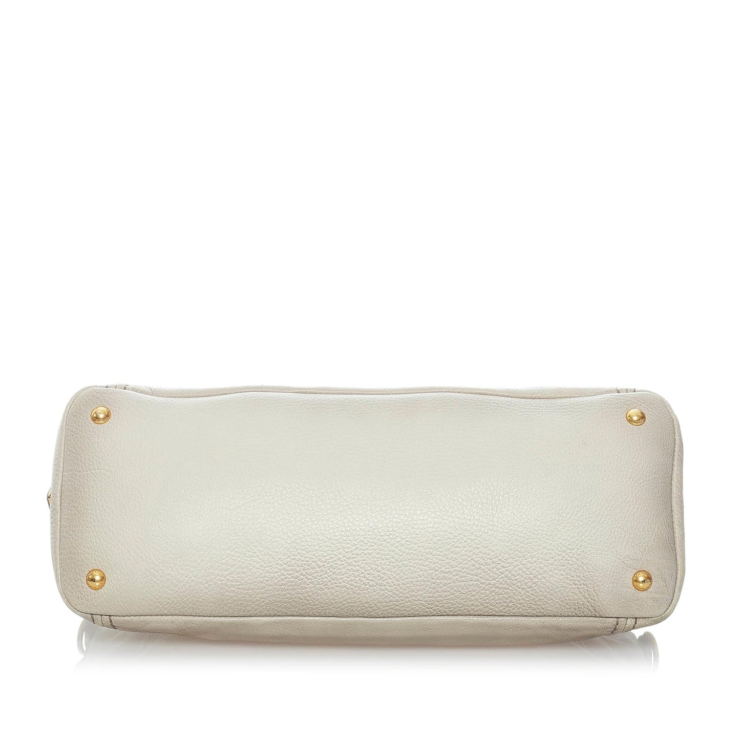 Prada Frame Leather Satchel (SHG-31189)