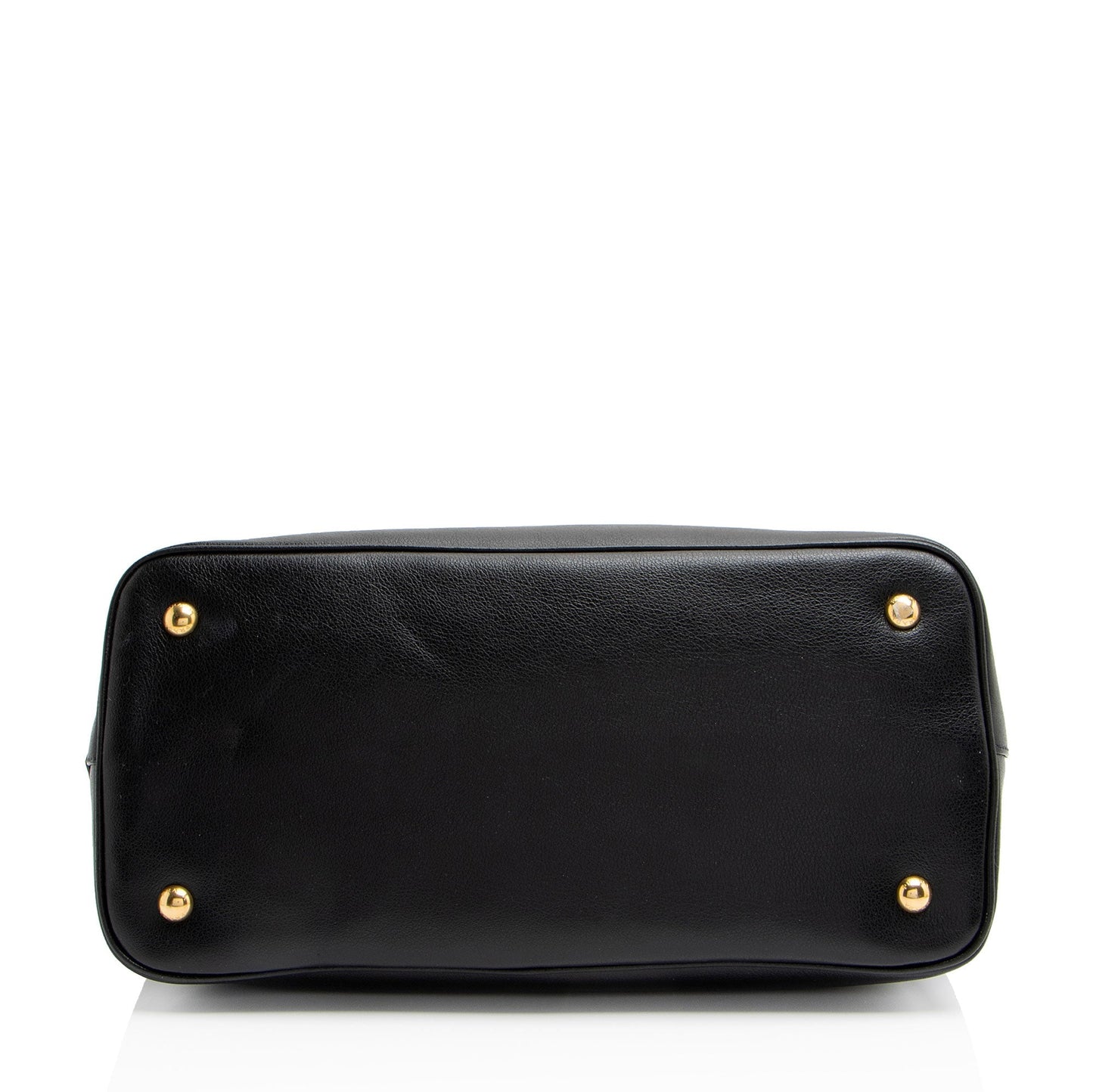 Prada Glace Calf Logo Tote