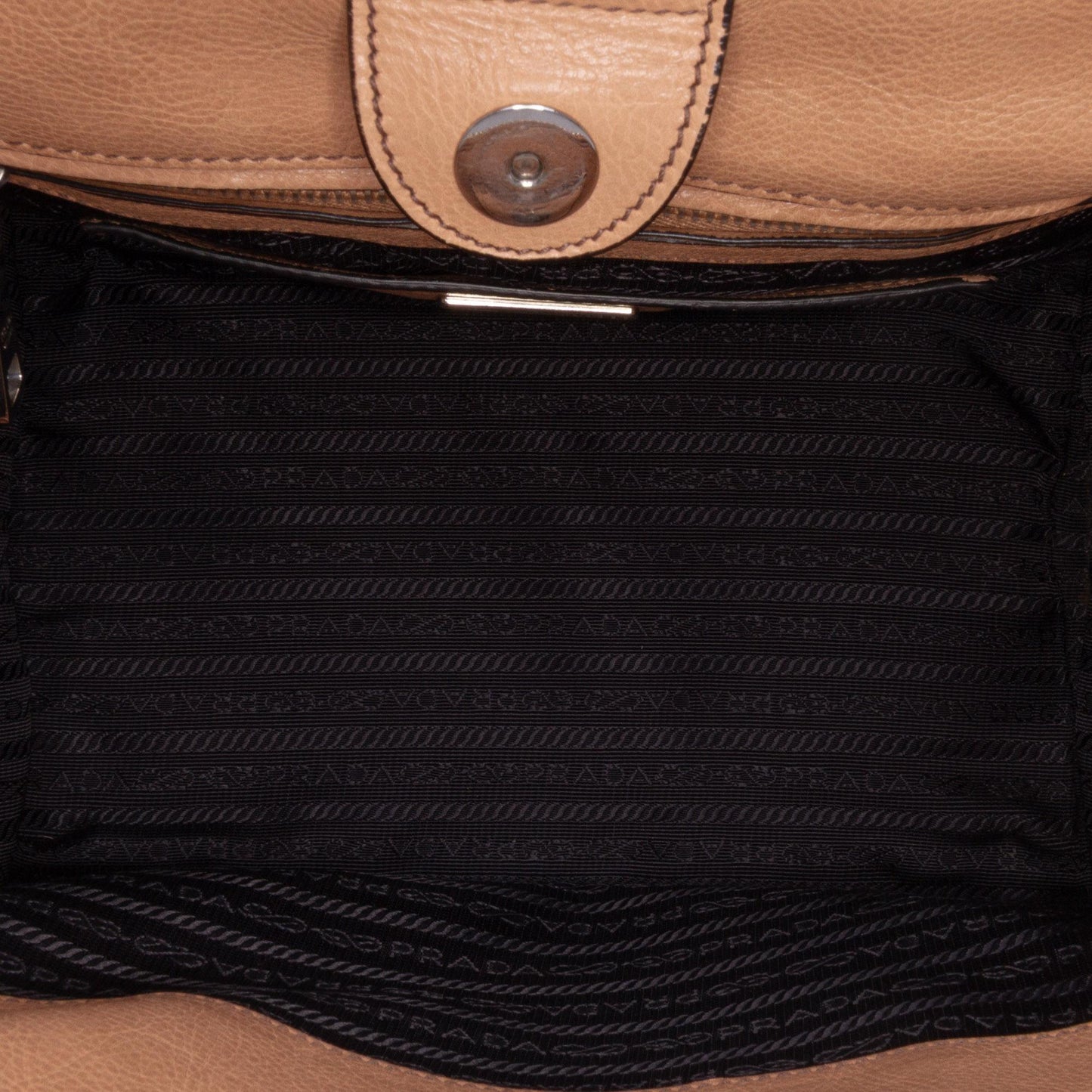 Prada Glace Calf Twin Pocket Satchel