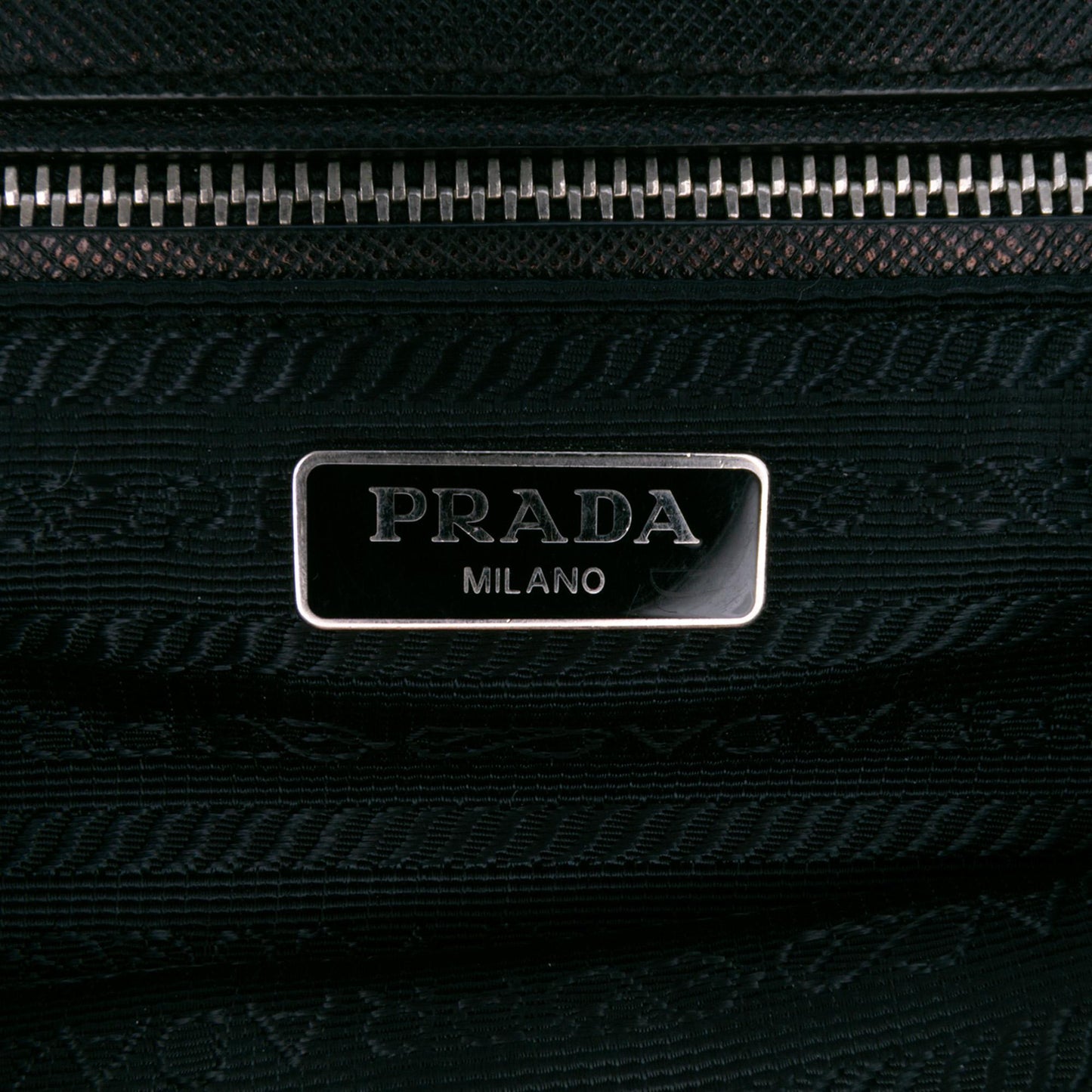 Prada Impuntu Tessuto Chain Crossbody