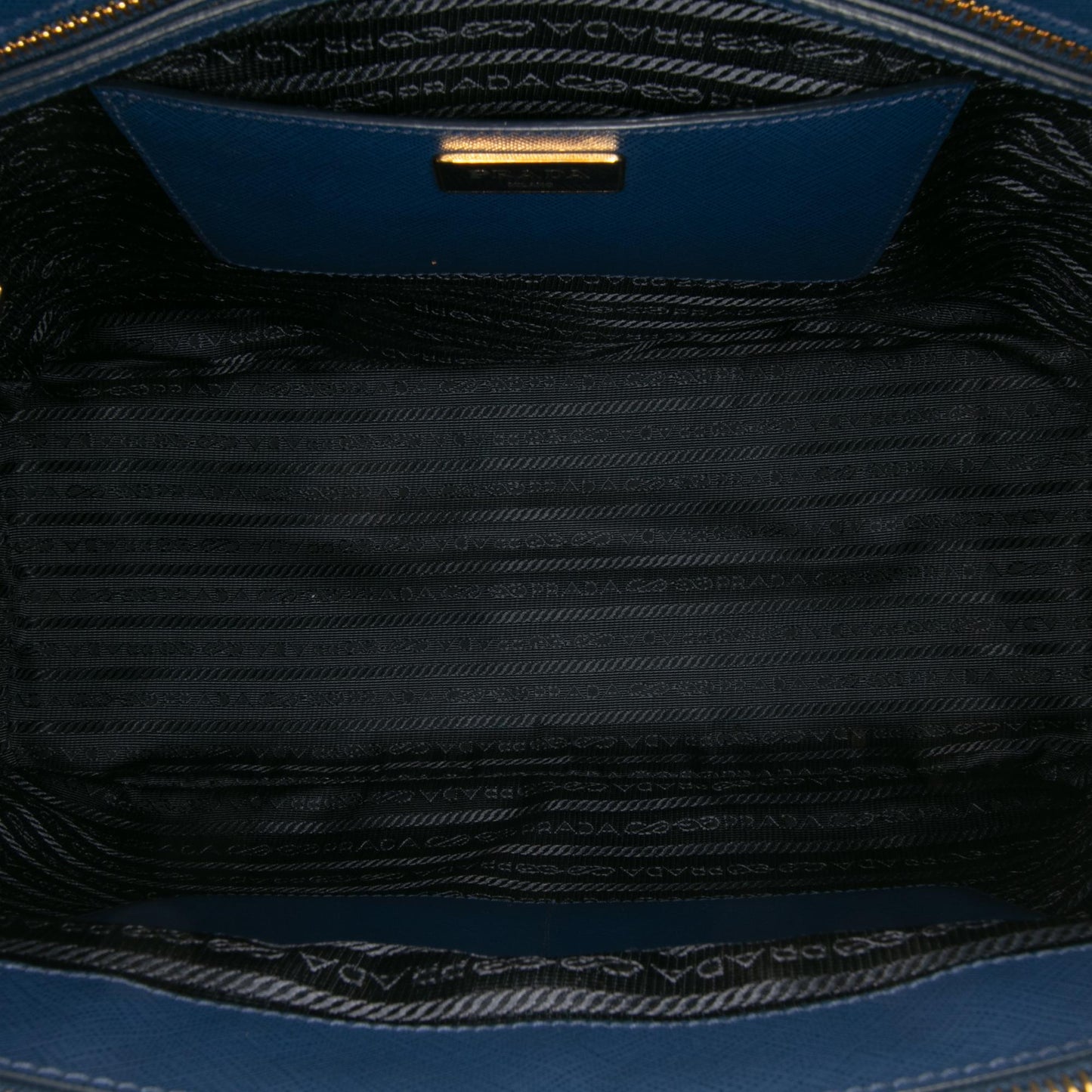 Prada Large Saffiano Lux Galleria Double Zip Tote