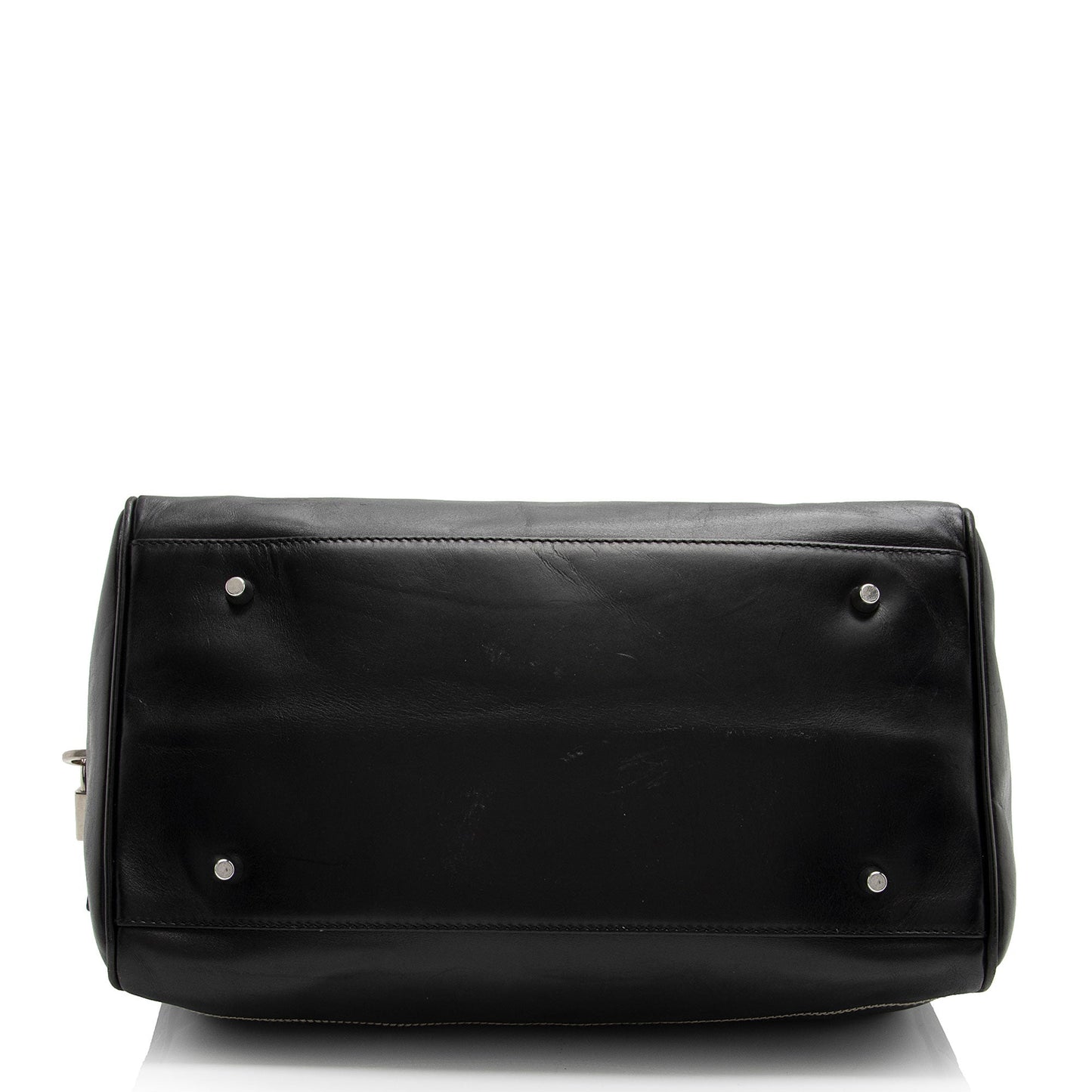Prada Leather Boston Bag (SHF-kuP8rD)