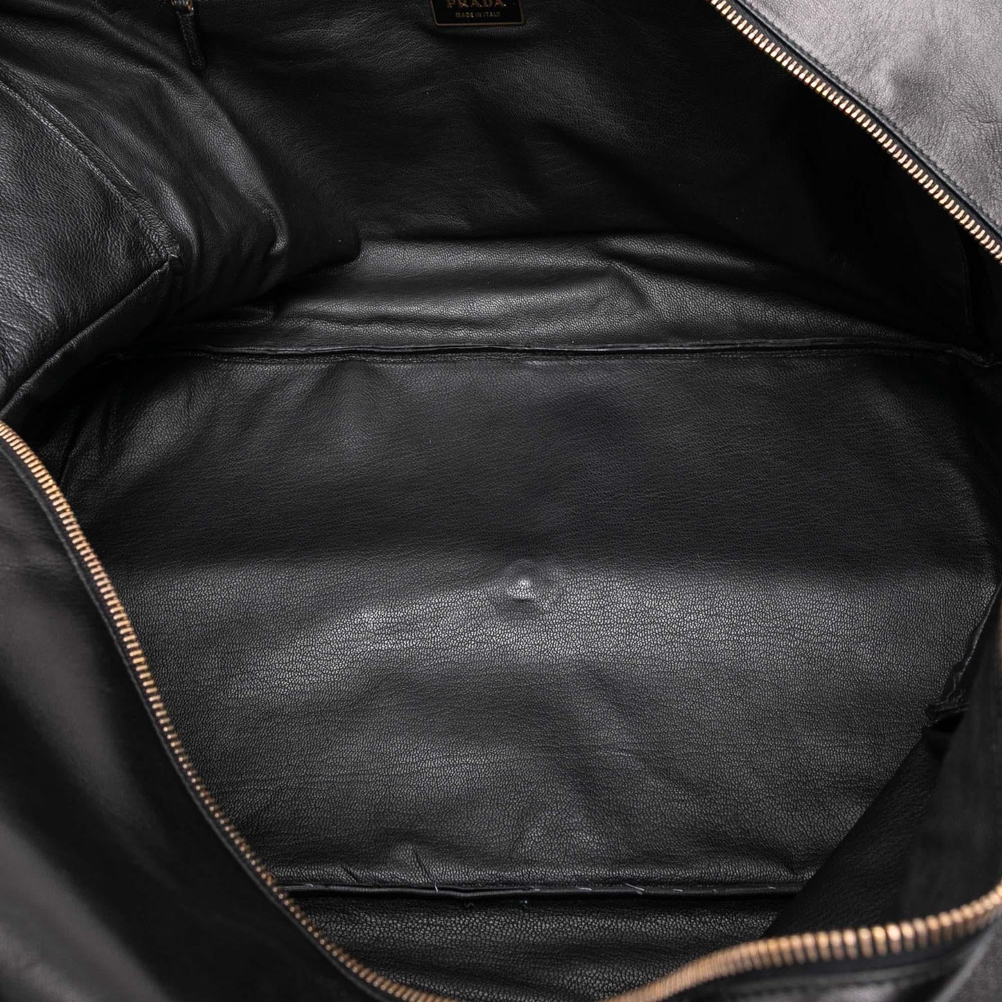 Prada Leather Boston Bag