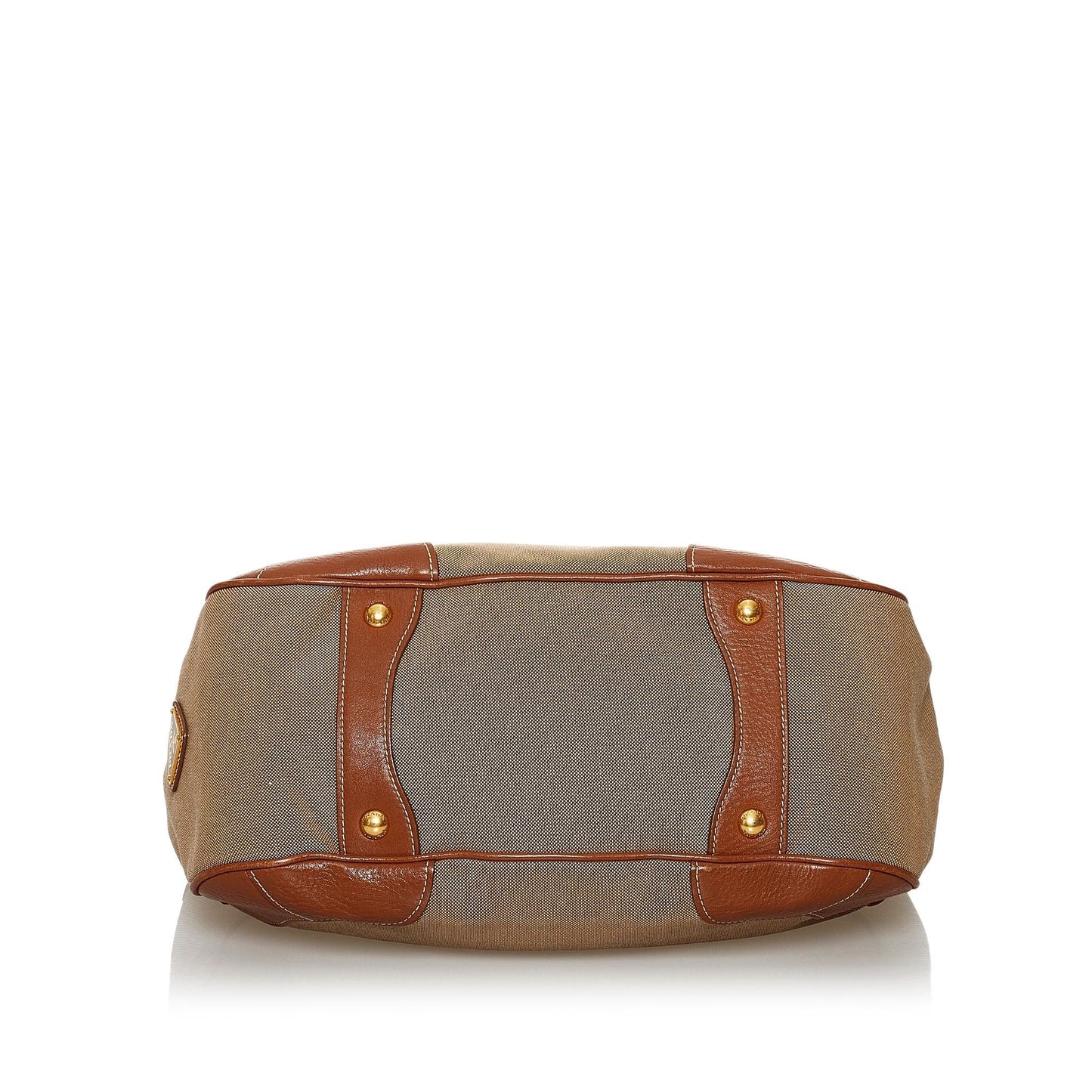 Prada Logo Canvas Shoulder Bag (SHG-30519)