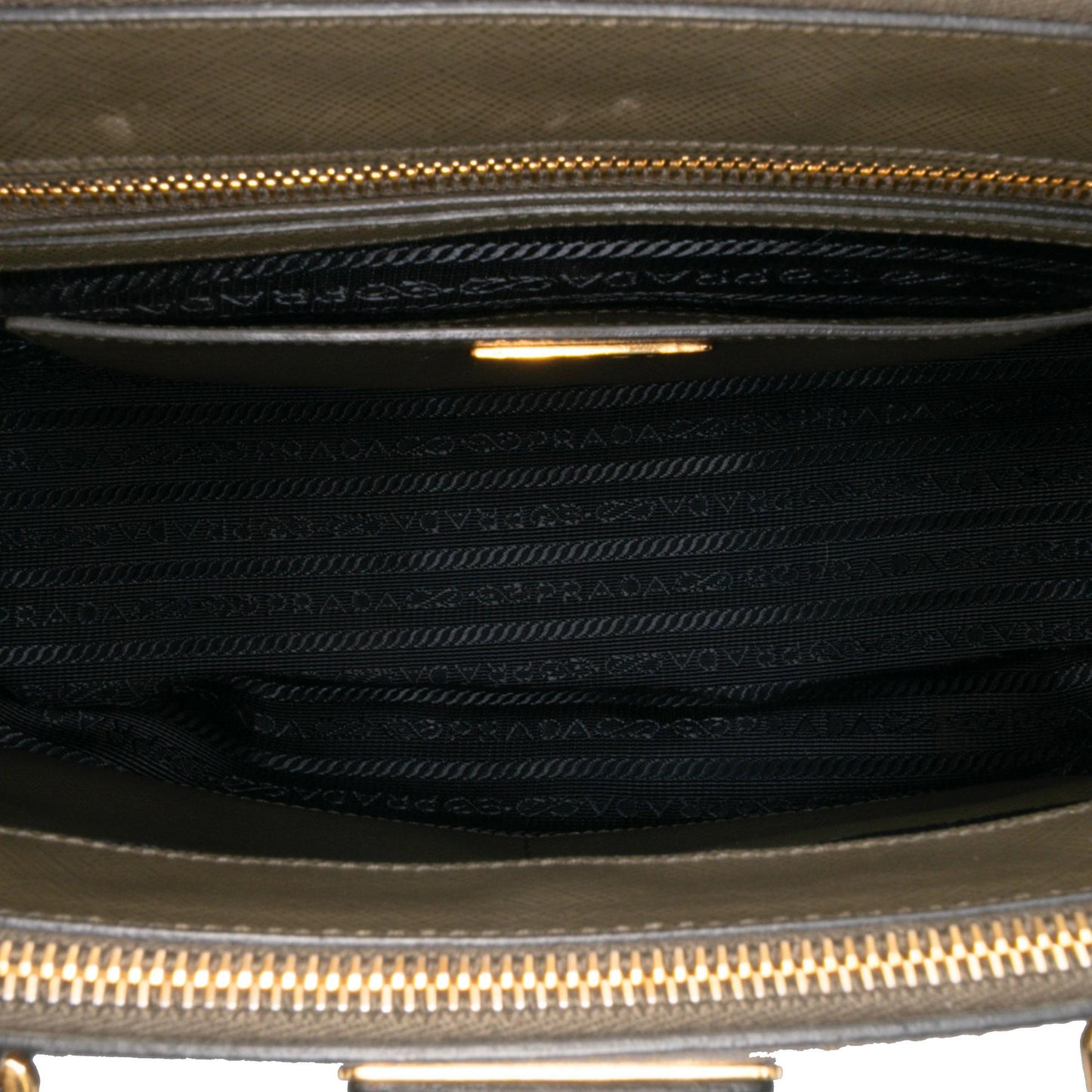 Prada Medium Saffiano Lux Galleria Double Zip