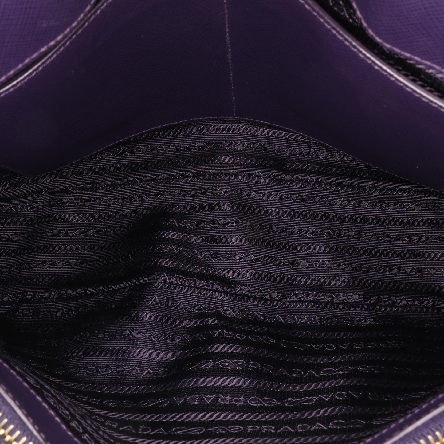 Prada Medium Saffiano Lux Promenade Satchel