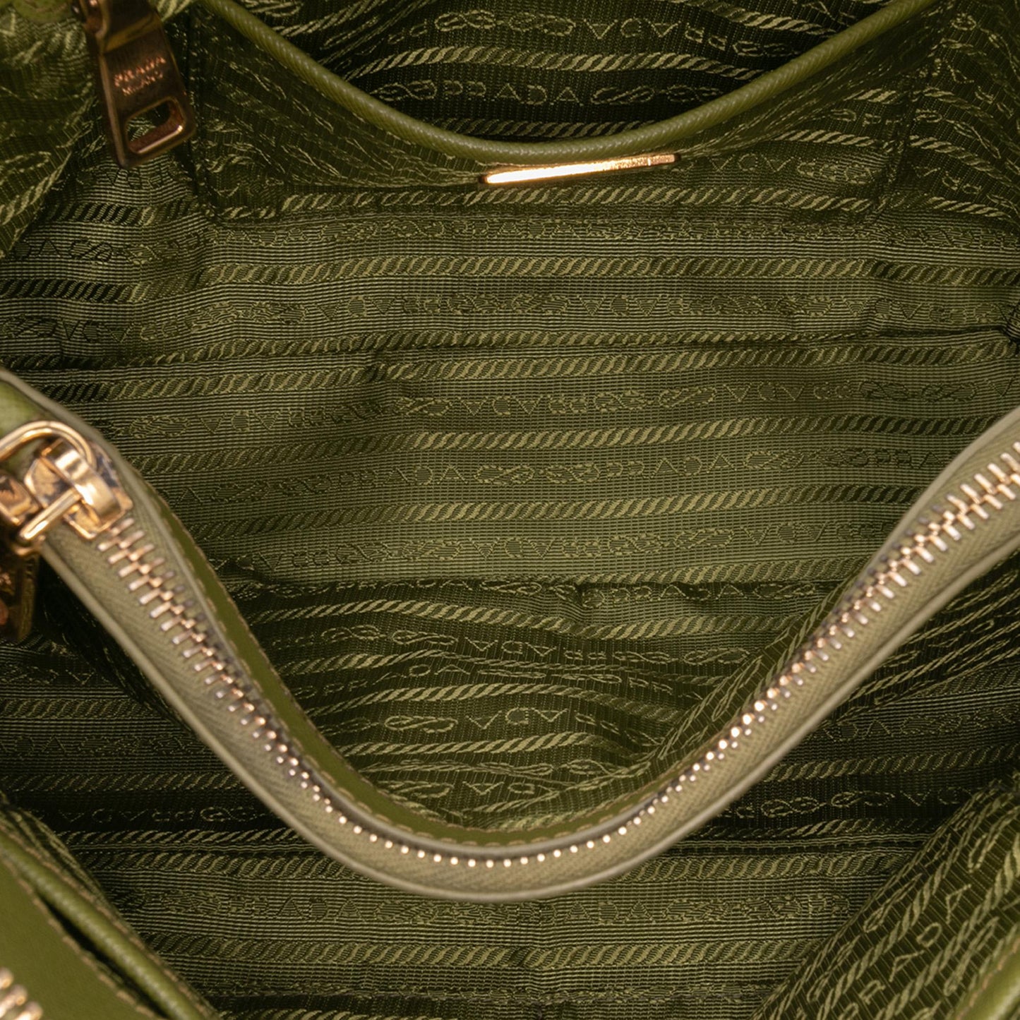 Prada Medium Saffiano Lux Promenade Satchel