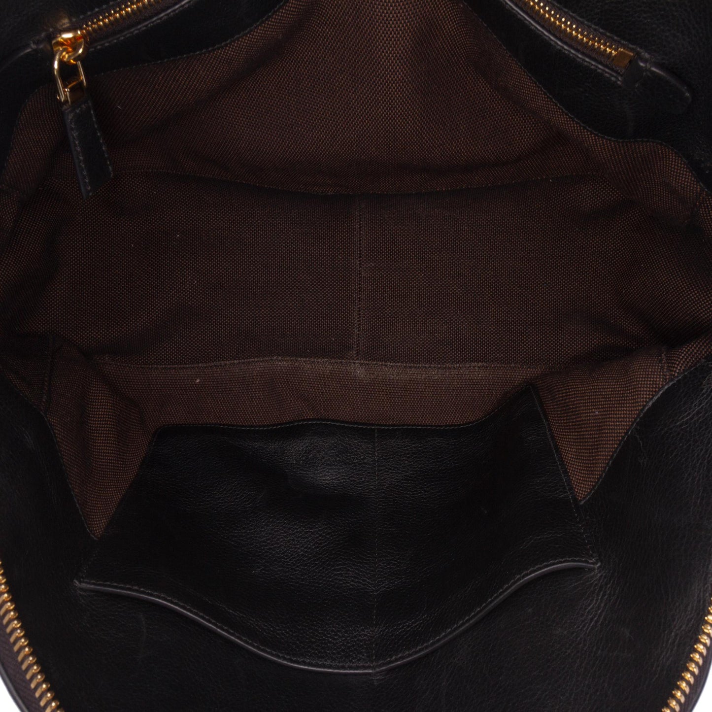 Prada Medium Soft Grain Leather Shopping Bag