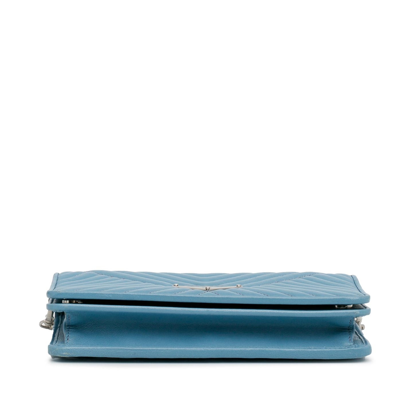 Prada Mini Impunture Diagramme Wallet on Chain (SHG-DPe67T)