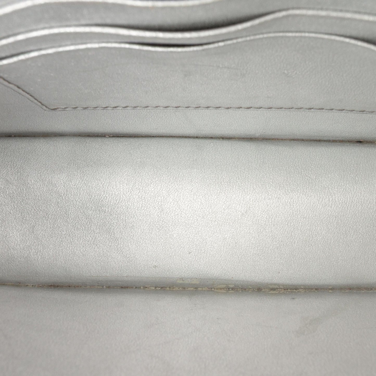 Prada Mini Metallic Spazzolato Tria Shoulder Bag