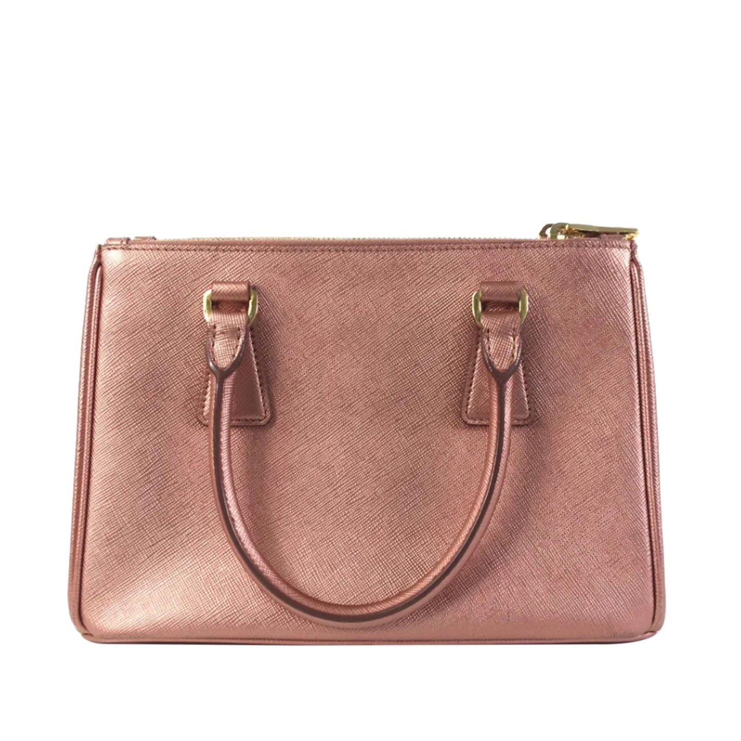 Prada Mini Saffiano Lux Galleria Double Zip (SHG-bSCjIG)