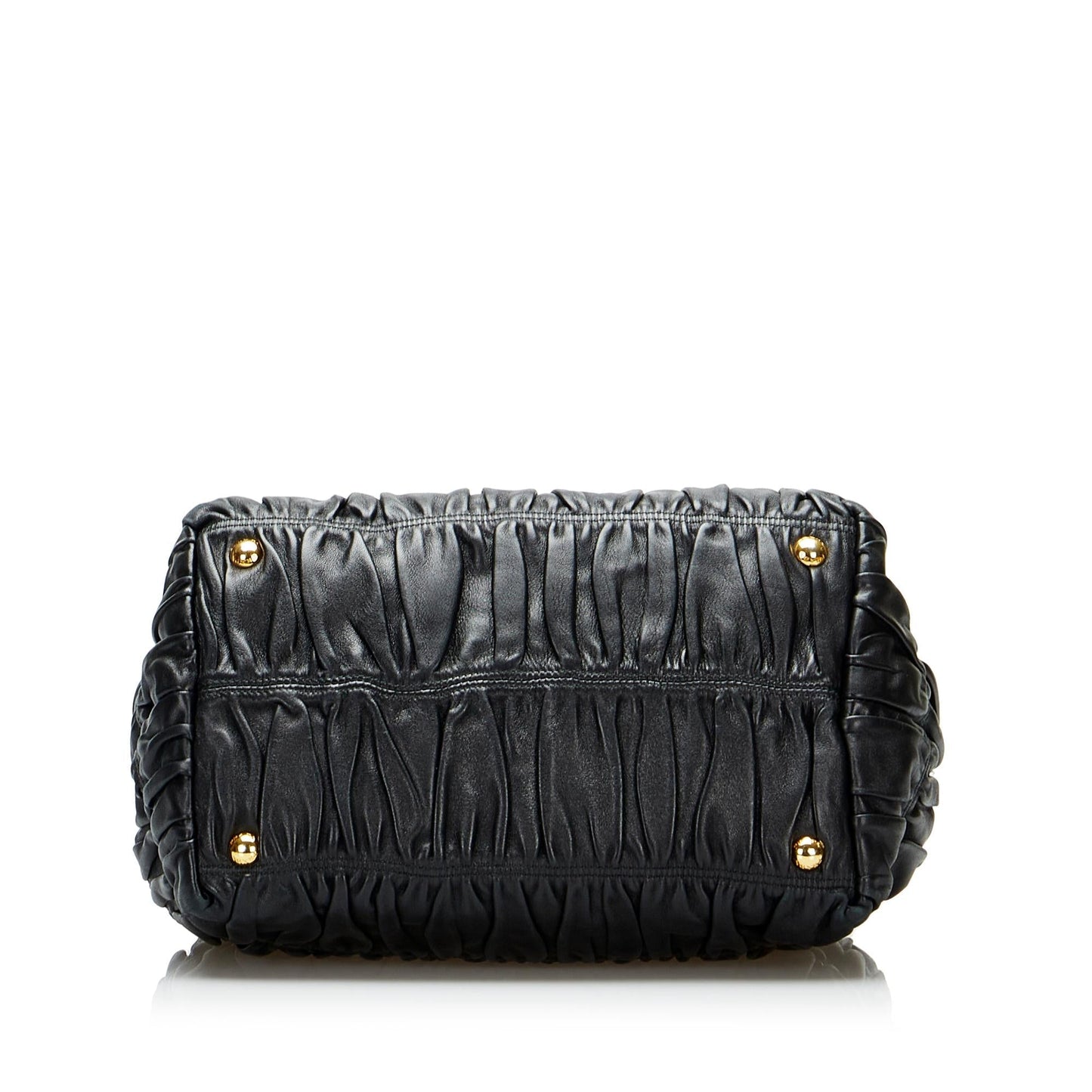 Prada Nappa Gaufre Bow Satchel (SHG-2L8Wjq)