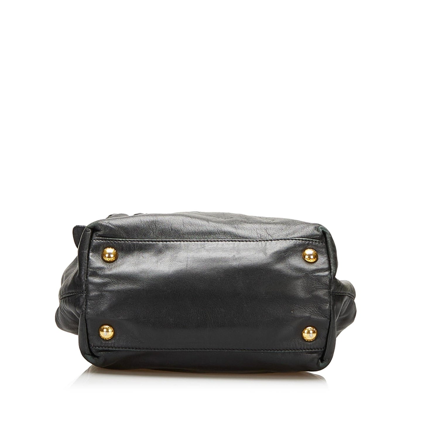 Prada Nappa Rose Leather Satchel (SHG-35414)
