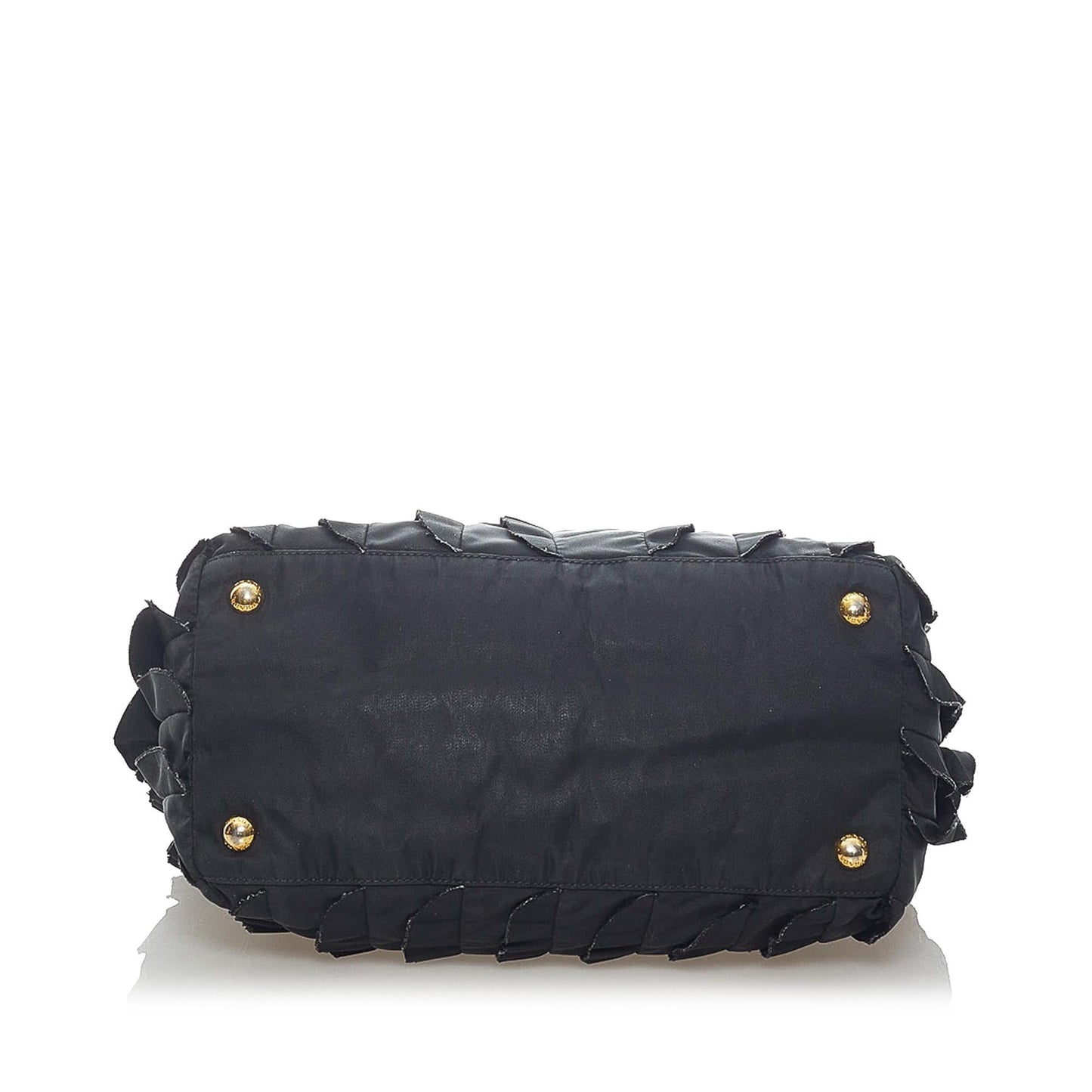 Prada Pleated Tessuto Tote Bag (SHG-33278)