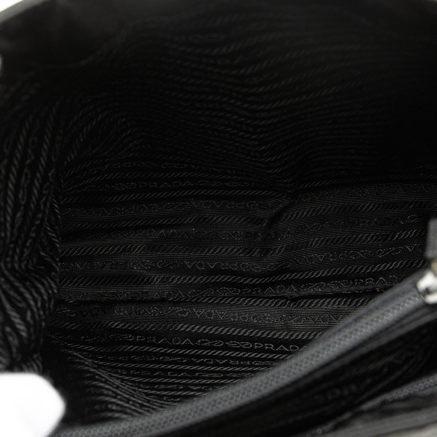 Prada Quilted Tessuto Chain Tote