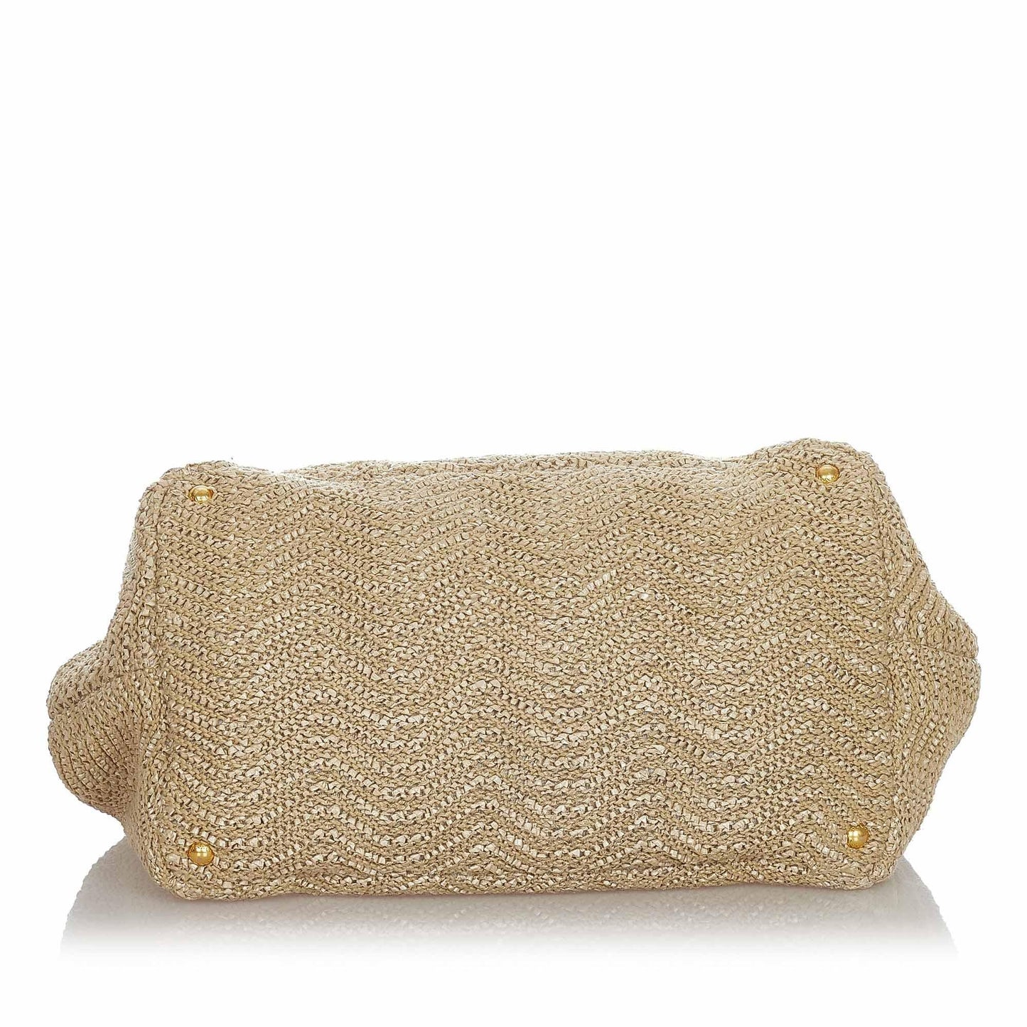 Prada Raffia Satchel (SHG-22890)