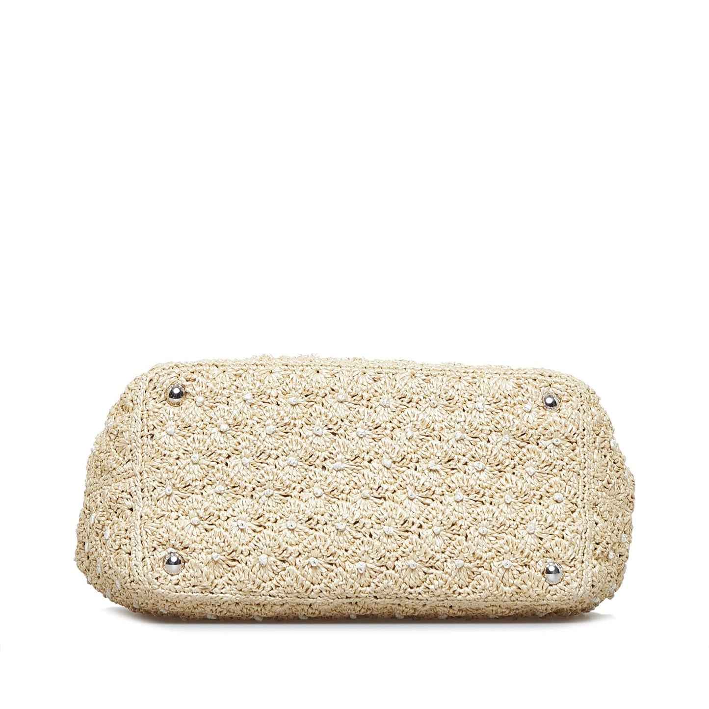 Prada Raffia Satchel (SHG-mfUBGp)