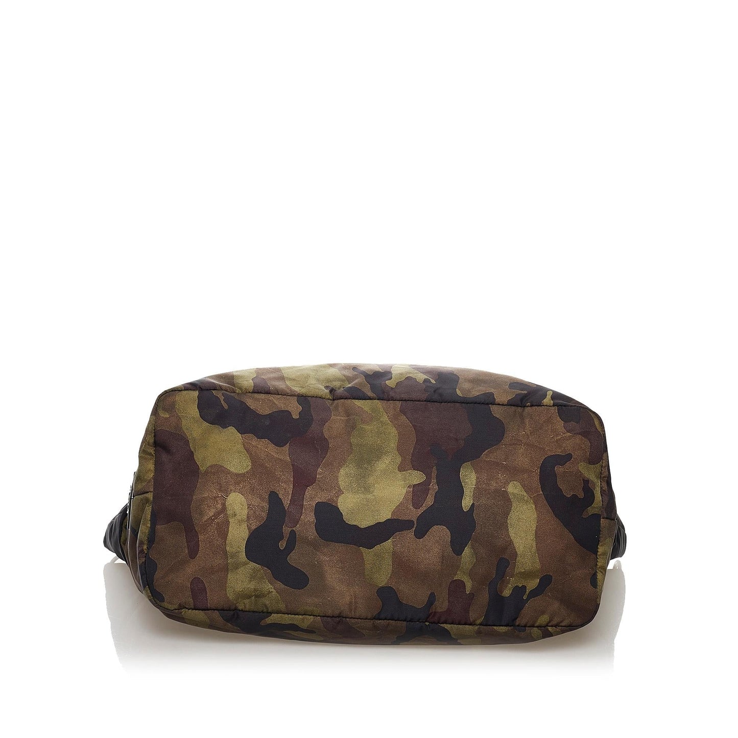 Prada Reversible Tessuto Camouflage Satchel (SHG-32230)