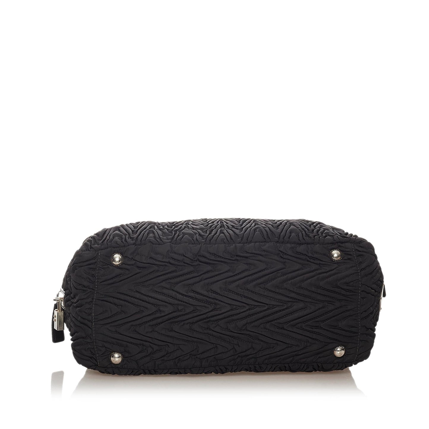 Prada Ruffled Tessuto Handbag - Ewore Bags