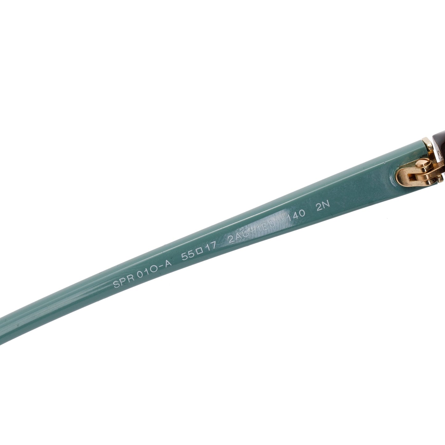 Prada SPR 01O-A Brown/Green Acetate Conceptual Polarized Sunglasses