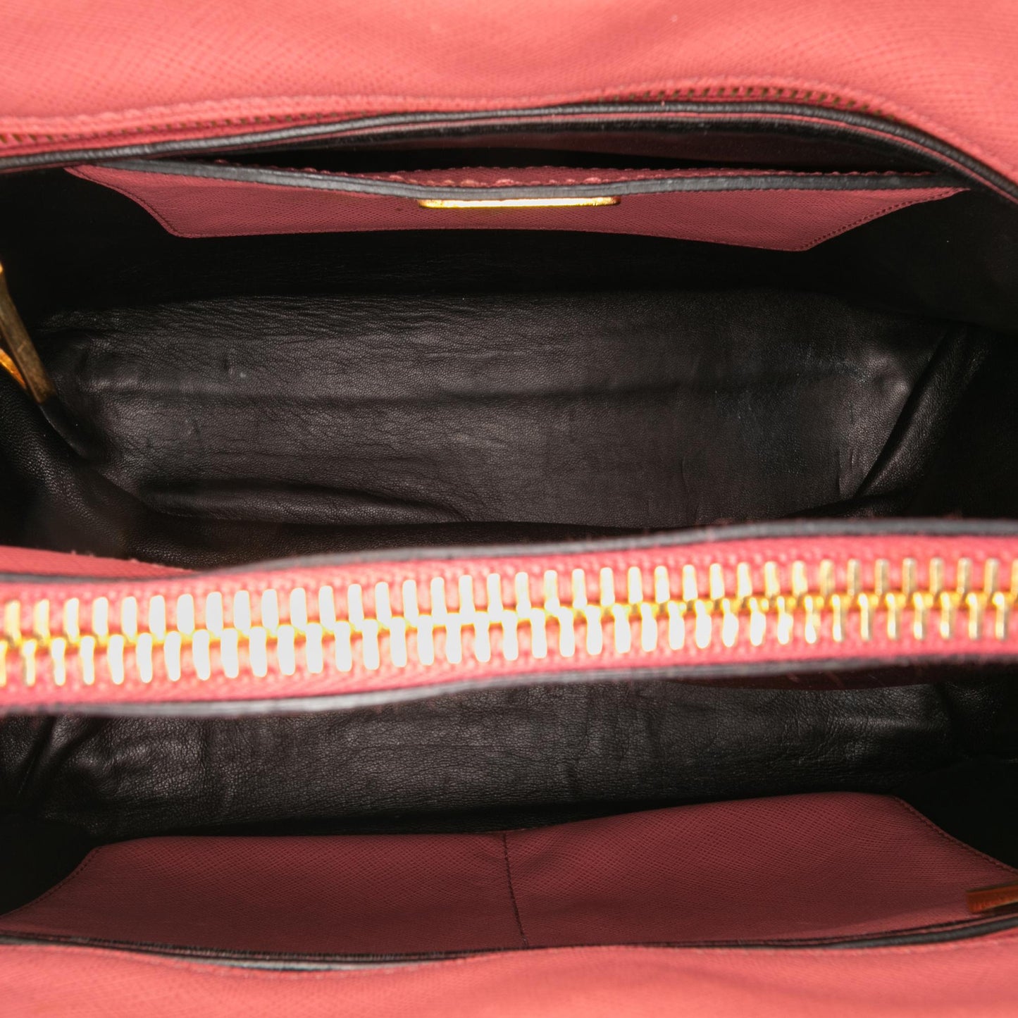 Prada Saffiano Soft Triple Pocket Tote