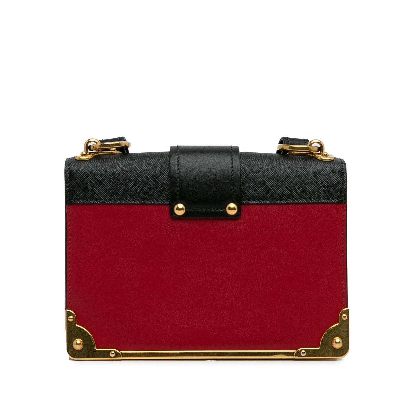 Prada Saffiano Trimmed City Calf Cahier (SHG-1s5Gud)