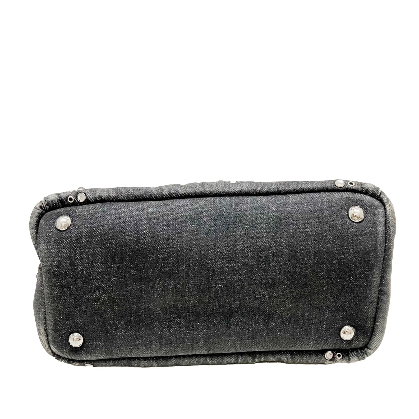 Prada Small Canapa Bijoux Satchel (SHG-2Qf0qa)