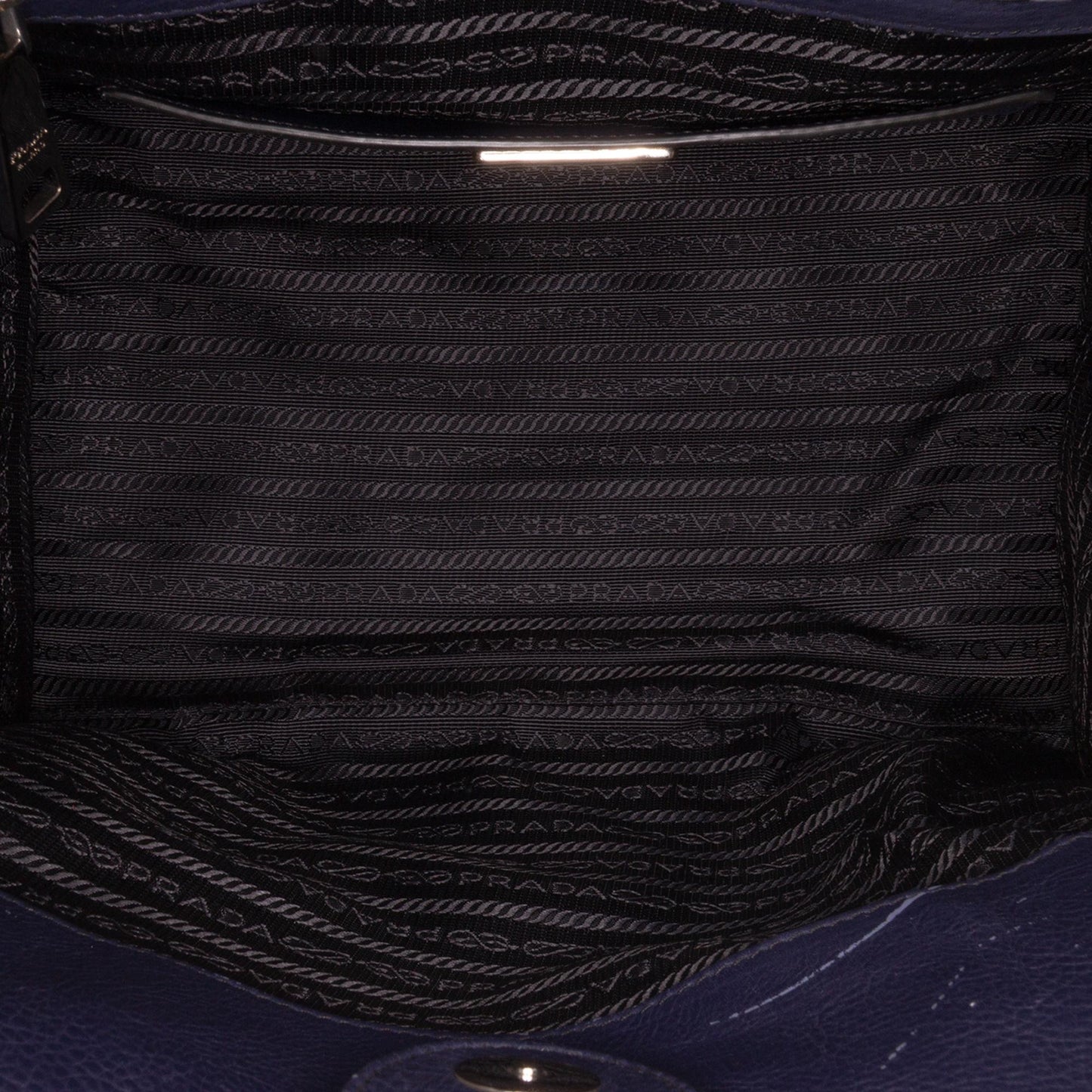 Prada Small Glace Calf Twin Pocket Satchel