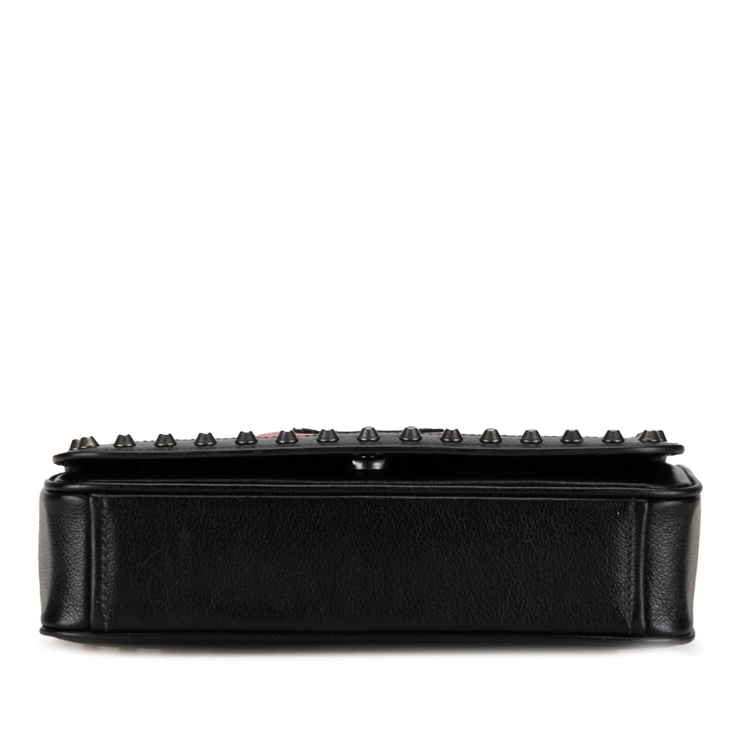 Prada Studded Glace Calf Crossbody (SHG-yFMc7A)