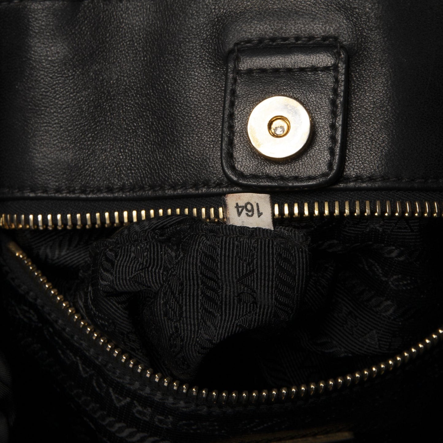Prada Tessuto Nylon Tassel Handbag