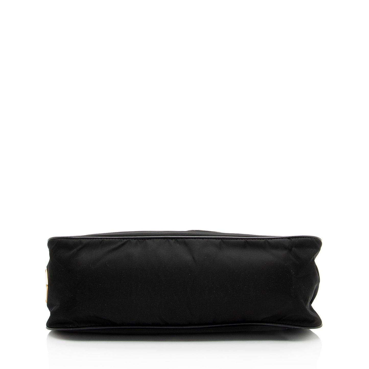 Prada Tessuto Vitello Daino Zip Lock Shoulder Bag