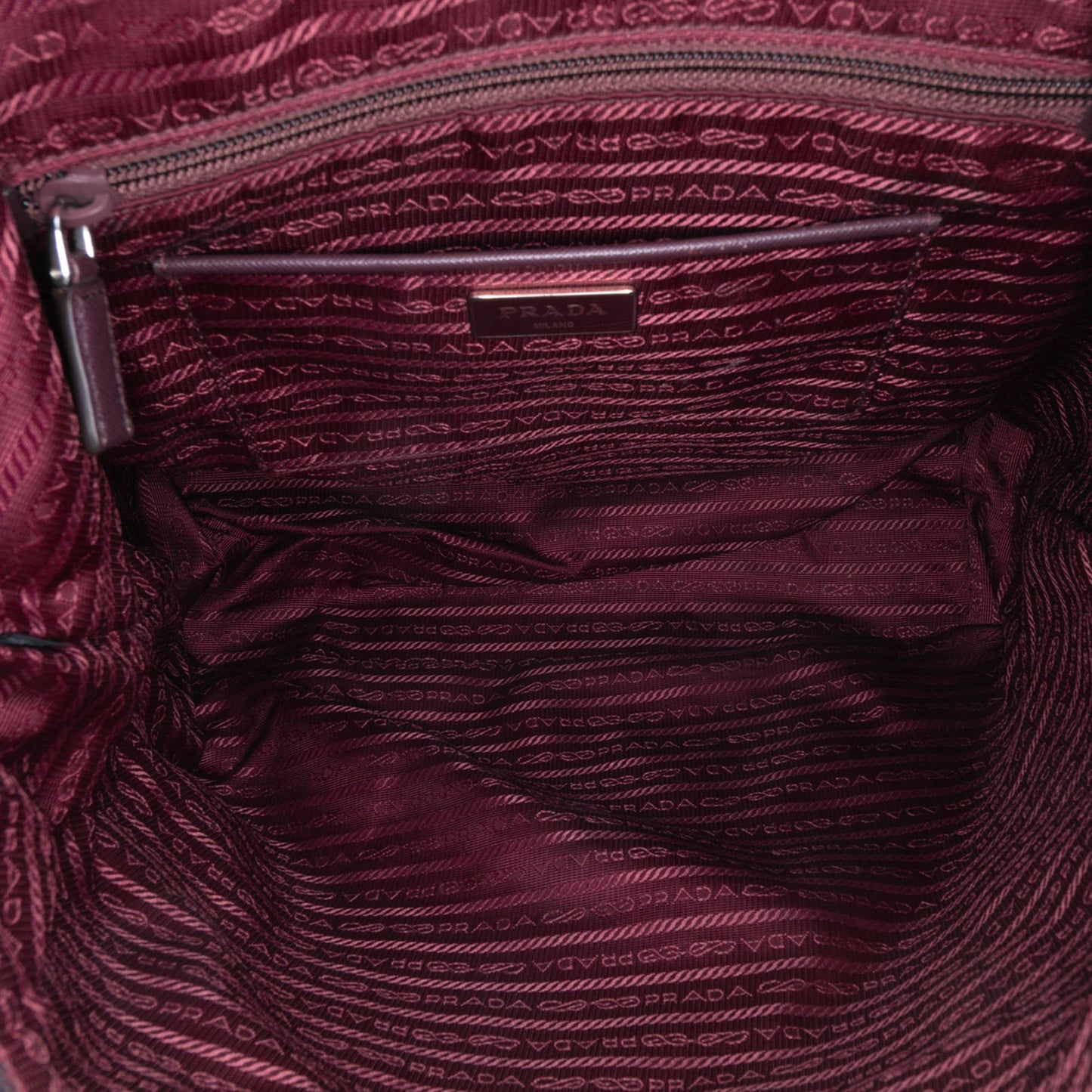 Prada Tessuto Zip Top Convertible Tote