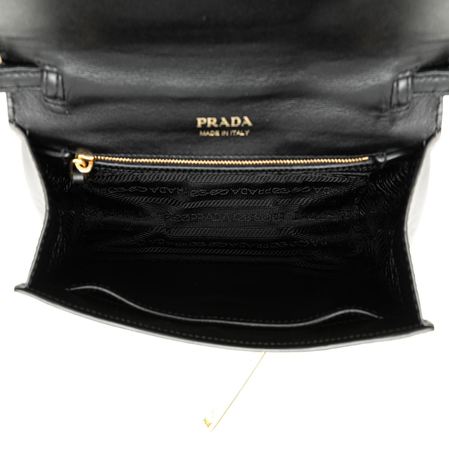 Prada Tricolor City Calf Ribbon Bag