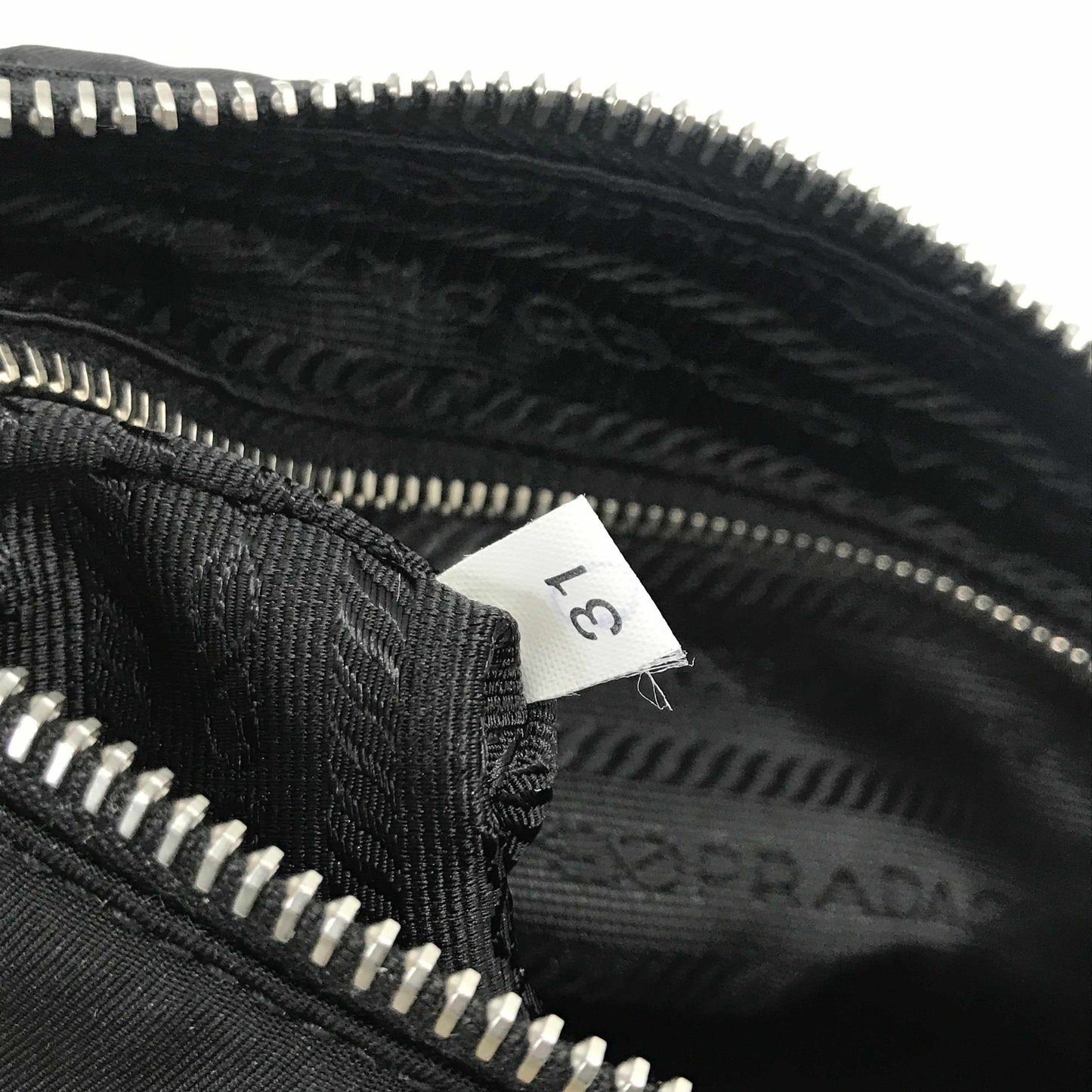 Prada Two-Tone Tessuto Pochette