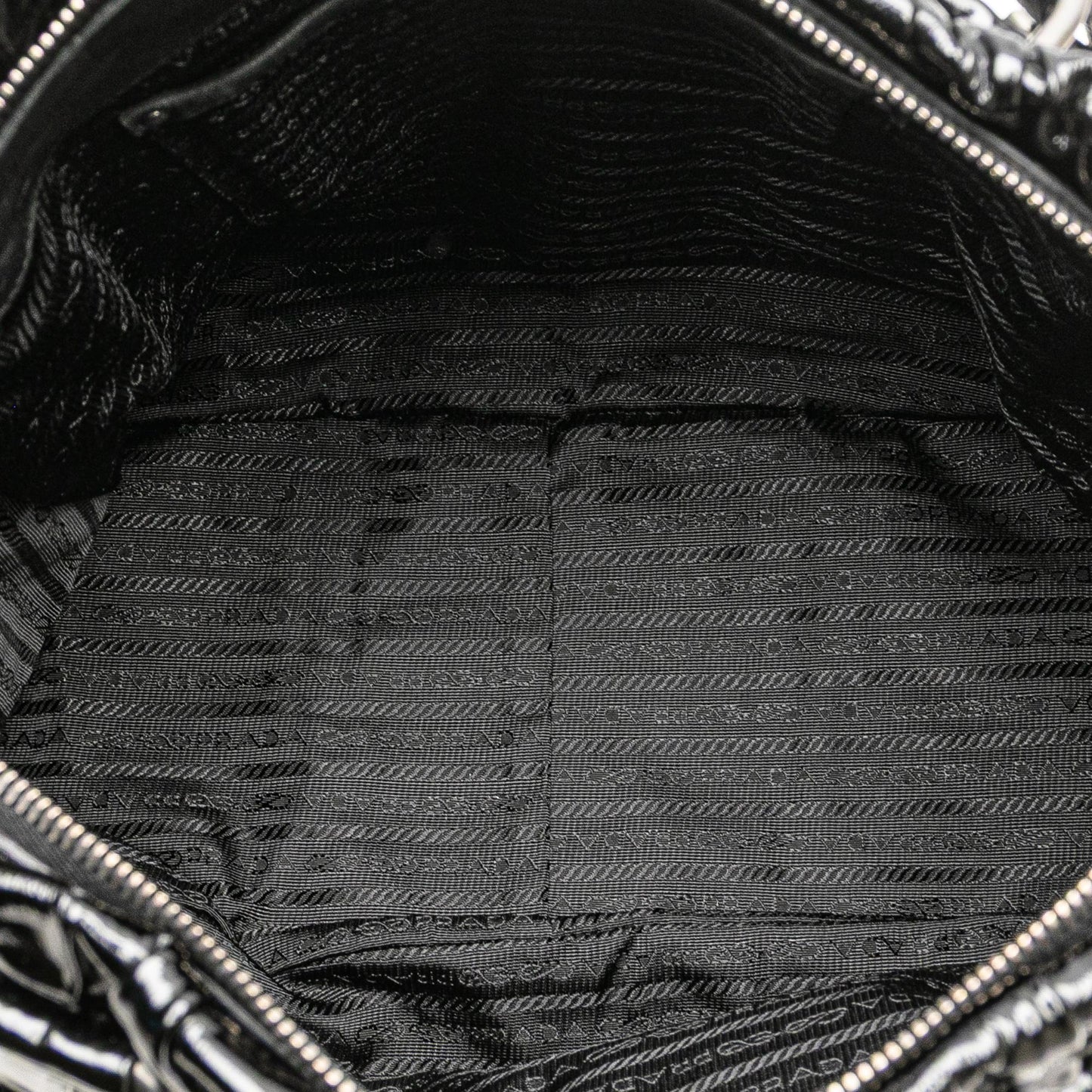 Prada Vernice Gaufre Satchel