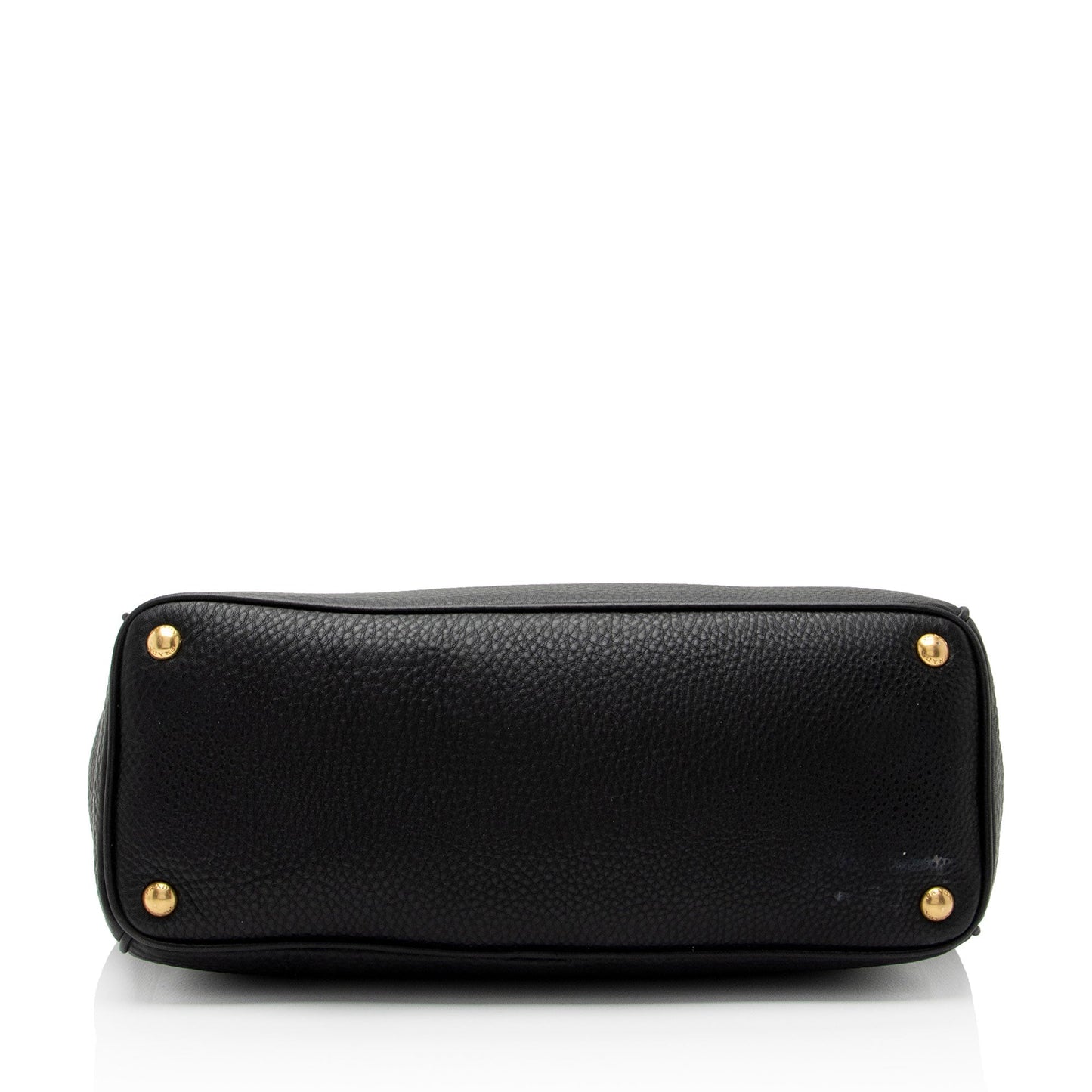 Prada Vitello Daino Double Zip Medium Tote (SHF-Ve4tnw)