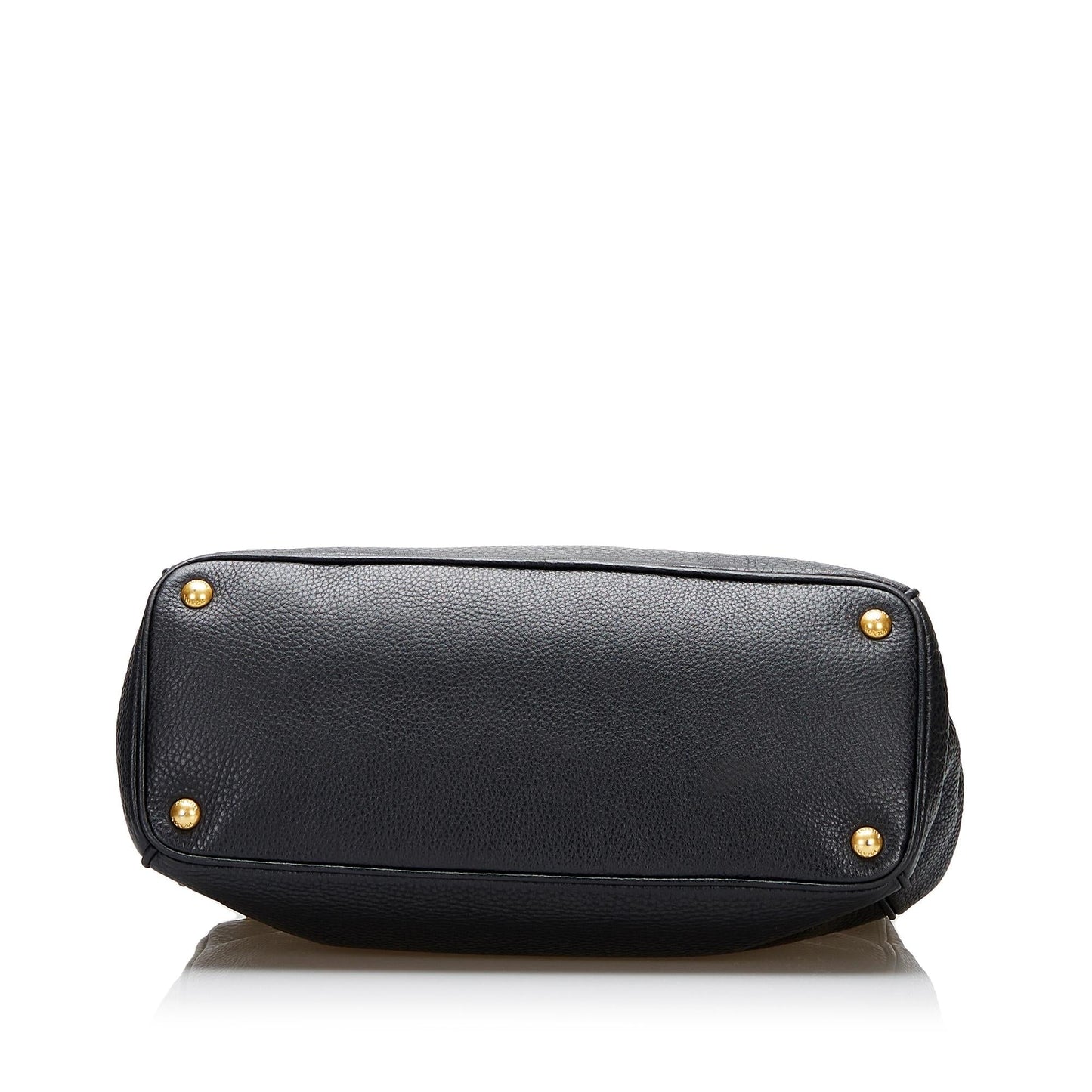 Prada Vitello Daino Double Zip Satchel (SHG-zKLSSH)