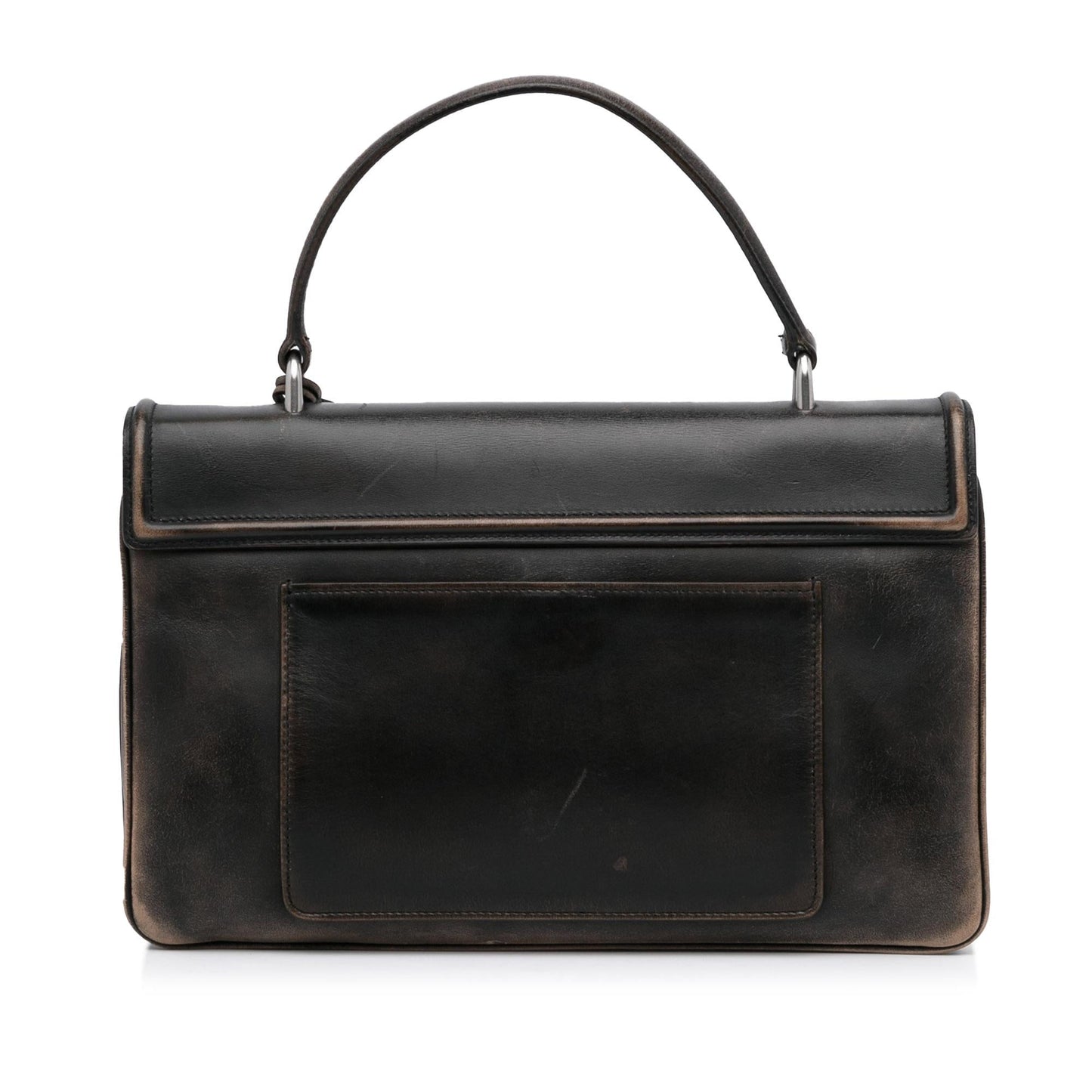 Prada Vitello Daino Flap Bag (SHG-qzsg1L)